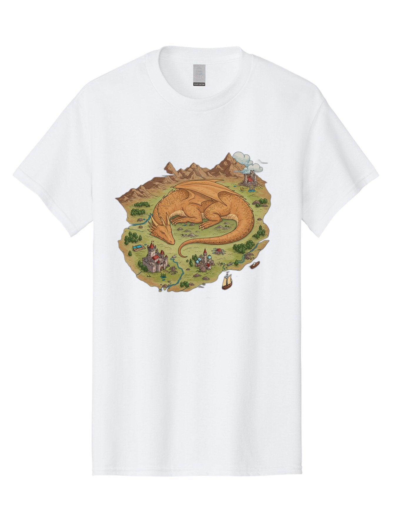 Dragon-Landscape Men'S Graphic Tee, 100% Cotton, Comfortable Casual Summer Wear, Machine Washable, Vintage Camera, Old Camera, Antique Camera, Black Camera, Classic Photography, Photography Equipment, Nostalgic Device, Film Camera, Camera Art Baf045 11