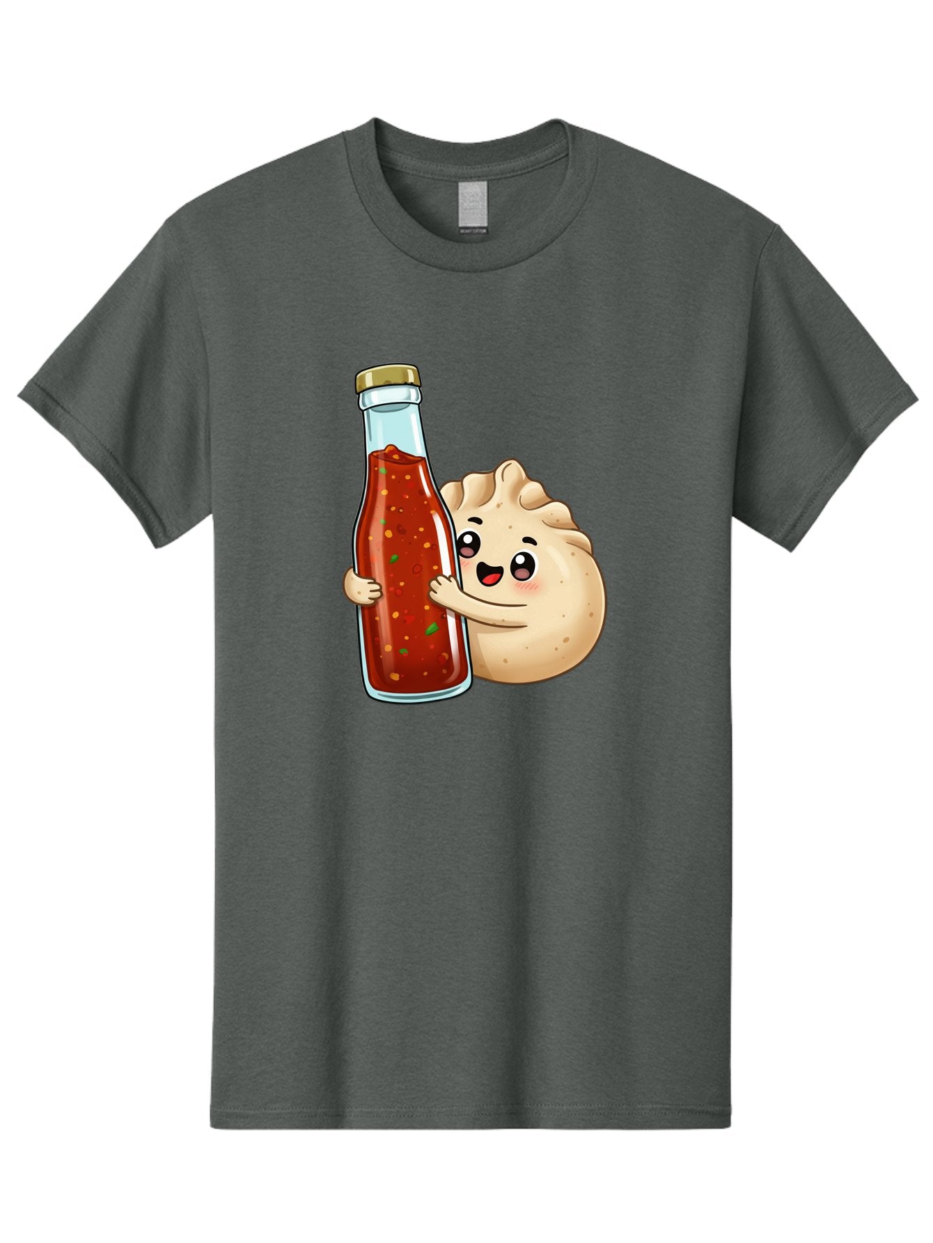 Dumpling-Hot-Sauce-Bottle Men'S Graphic Tee, 100% Cotton, Comfortable Casual Summer Wear, Machine Washable, Vintage Camera, Old Camera, Antique Camera, Black Camera, Classic Photography, Photography Equipment, Nostalgic Device, Film Camera, Baf048 4