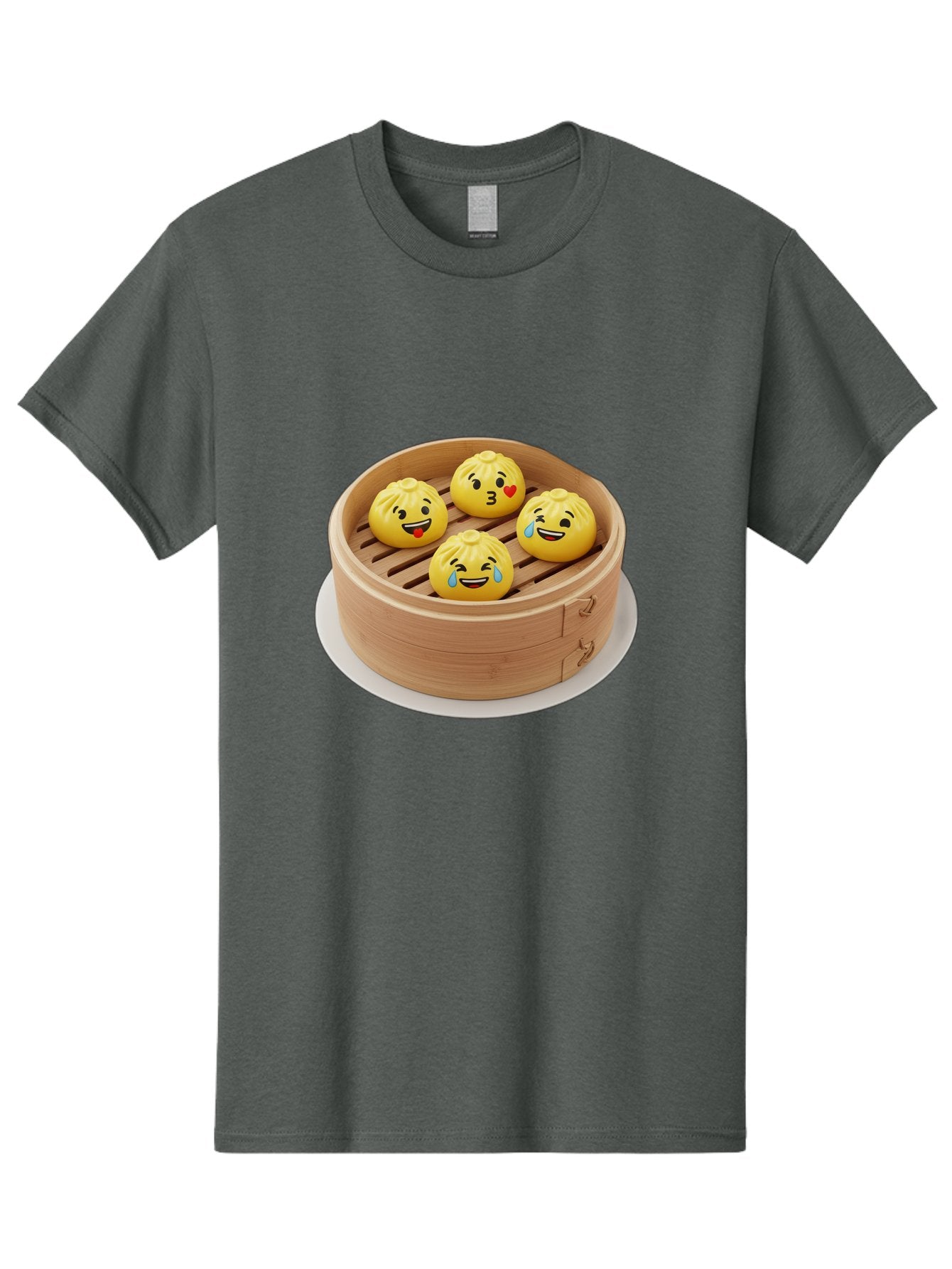 Emoji-Dumplings Men'S Graphic Tee, 100% Cotton, Comfortable Casual Summer Wear, Machine Washable, Vintage Camera, Old Camera, Antique Camera, Black Camera, Classic Photography, Photography Equipment, Nostalgic Device, Film Camera, Camera Art Baf057