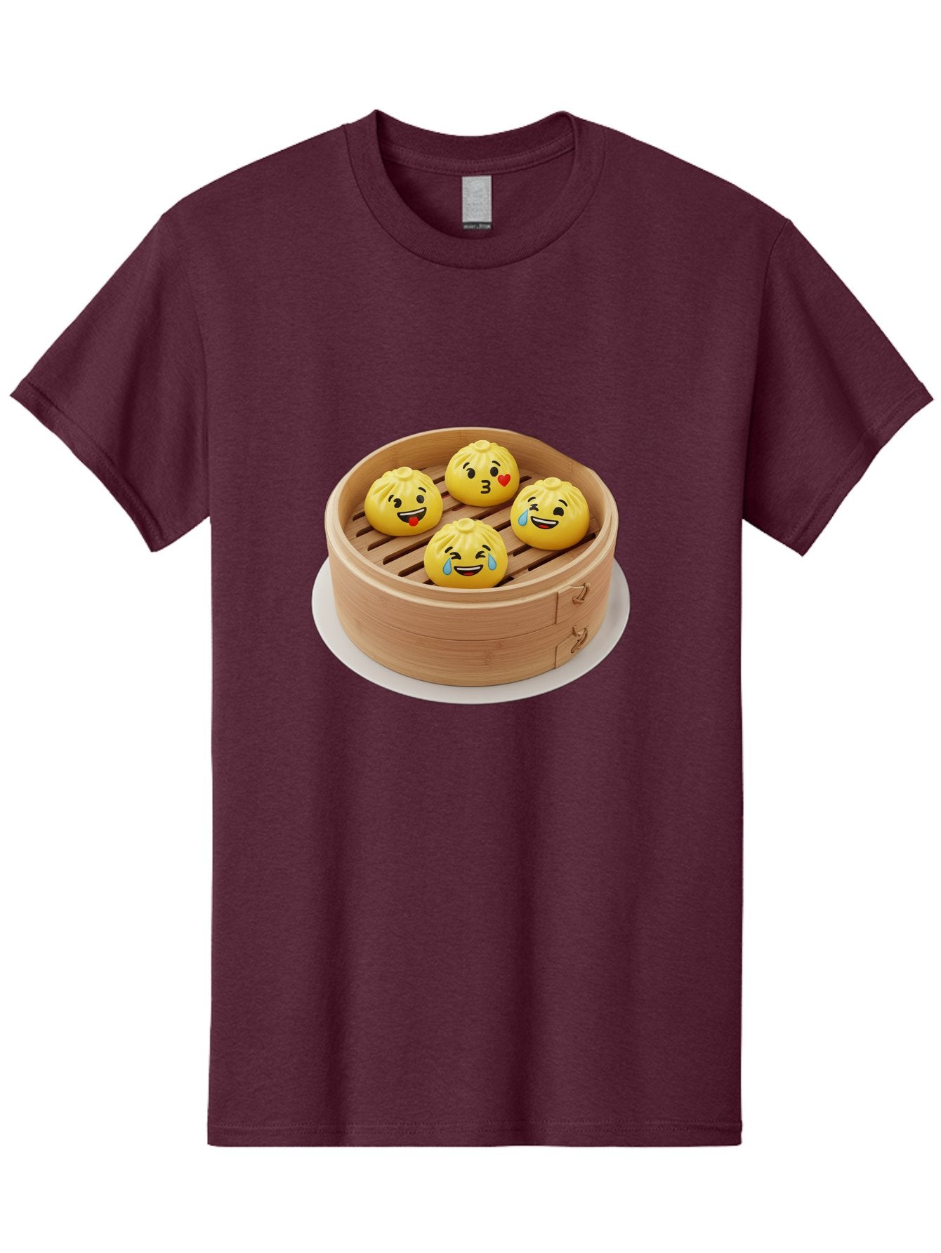 Emoji-Dumplings Men'S Graphic Tee, 100% Cotton, Comfortable Casual Summer Wear, Machine Washable, Vintage Camera, Old Camera, Antique Camera, Black Camera, Classic Photography, Photography Equipment, Nostalgic Device, Film Camera, Camera Art Baf057 7