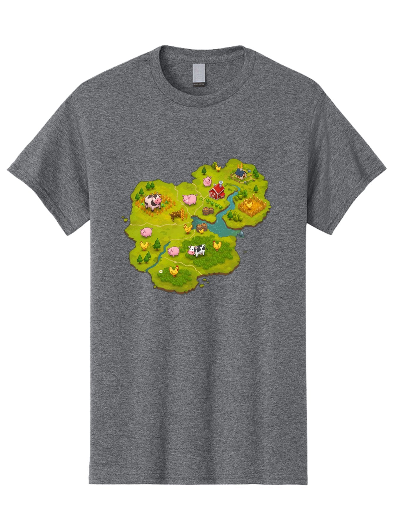 Farm-Scene Men'S Graphic Tee, 100% Cotton, Comfortable Casual Summer Wear, Machine Washable, Vintage Camera, Old Camera, Antique Camera, Black Camera, Classic Photography, Photography Equipment, Nostalgic Device, Film Camera, Camera Art Baf063 12