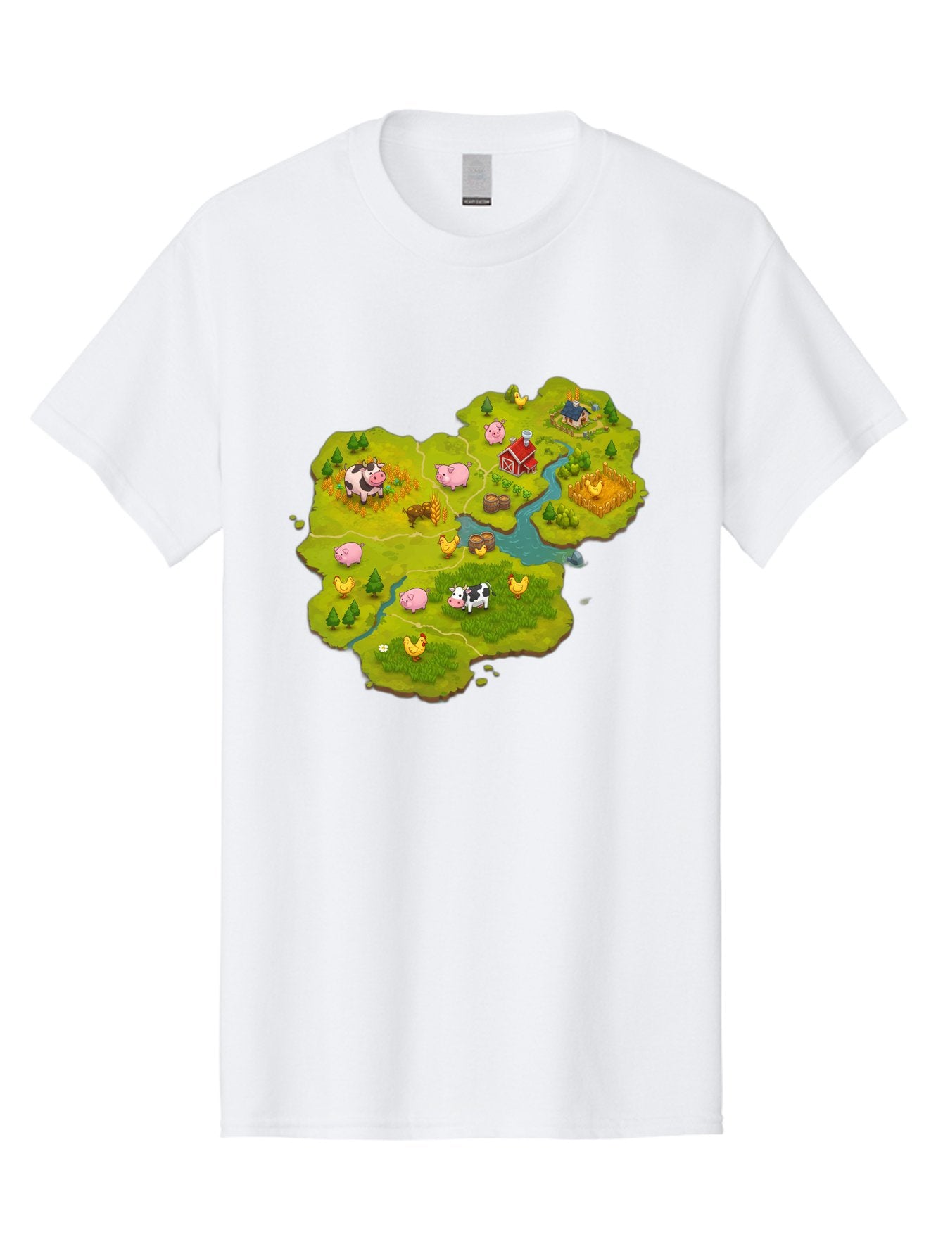 Farm-Scene Men'S Graphic Tee, 100% Cotton, Comfortable Casual Summer Wear, Machine Washable, Vintage Camera, Old Camera, Antique Camera, Black Camera, Classic Photography, Photography Equipment, Nostalgic Device, Film Camera, Camera Art Baf063 14