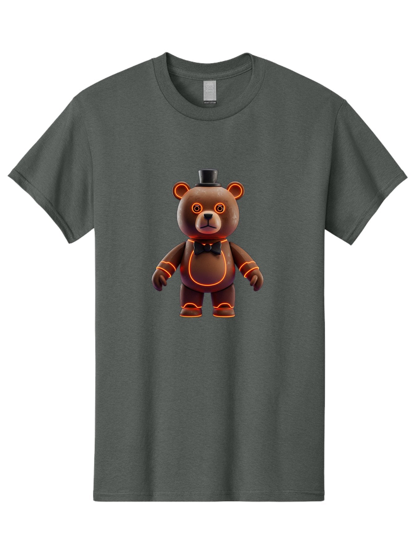 Five-Nights-At-Freddy-S-Bear-1 Men'S Graphic Tee, 100% Cotton, Comfortable Casual Summer Wear, Machine Washable, Vintage Camera, Old Camera, Antique Camera, Black Camera, Classic Photography, Photography Equipment, Nostalgic Device, Baf065