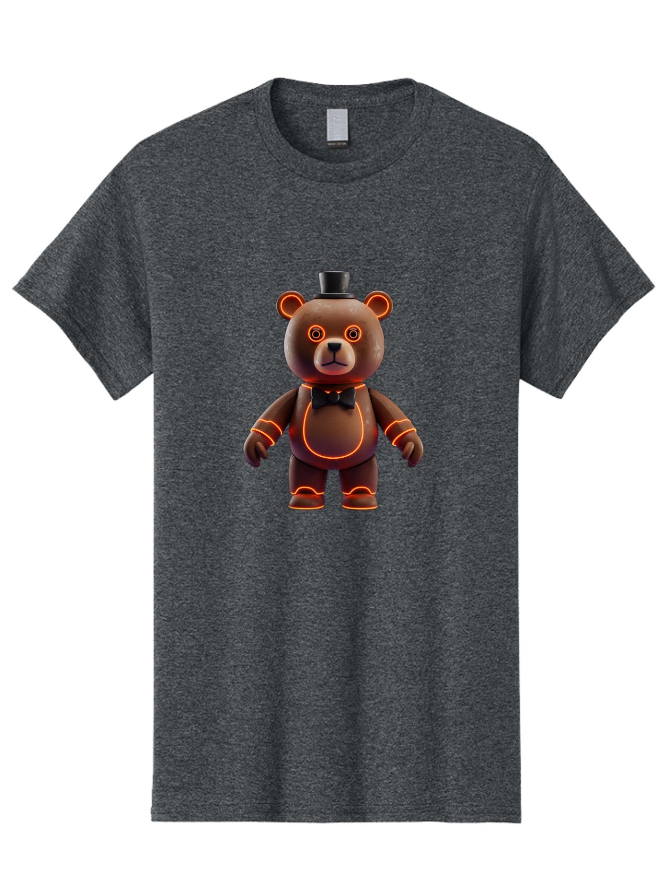 Five-Nights-At-Freddy-S-Bear-1 Men'S Graphic Tee, 100% Cotton, Comfortable Casual Summer Wear, Machine Washable, Vintage Camera, Old Camera, Antique Camera, Black Camera, Classic Photography, Photography Equipment, Nostalgic Device, Baf065 10