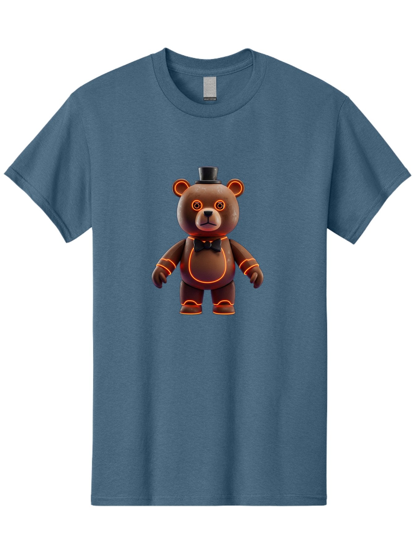 Five-Nights-At-Freddy-S-Bear-1 Men'S Graphic Tee, 100% Cotton, Comfortable Casual Summer Wear, Machine Washable, Vintage Camera, Old Camera, Antique Camera, Black Camera, Classic Photography, Photography Equipment, Nostalgic Device, Baf065 14