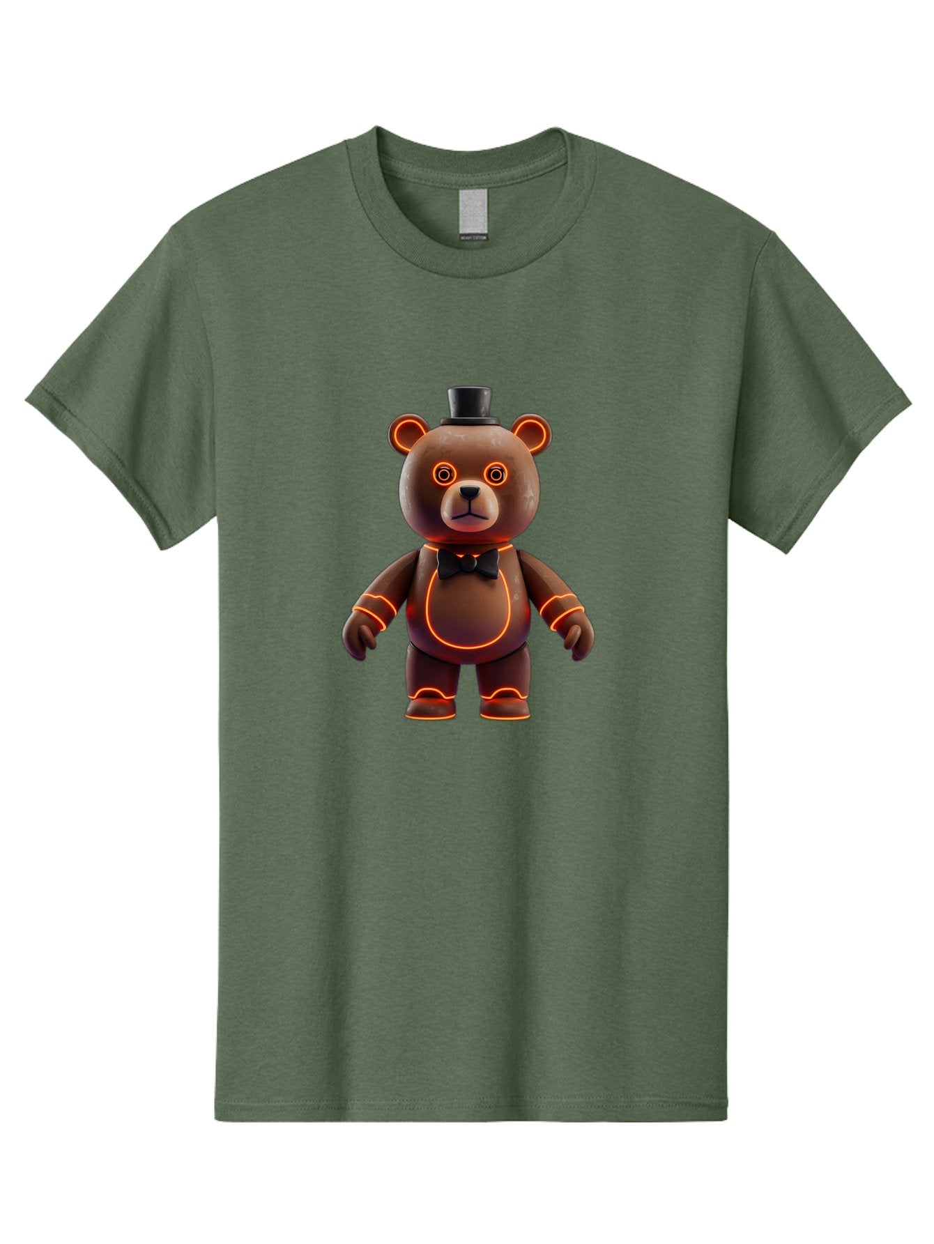 Five-Nights-At-Freddy-S-Bear-1 Men'S Graphic Tee, 100% Cotton, Comfortable Casual Summer Wear, Machine Washable, Vintage Camera, Old Camera, Antique Camera, Black Camera, Classic Photography, Photography Equipment, Nostalgic Device, Baf065 12