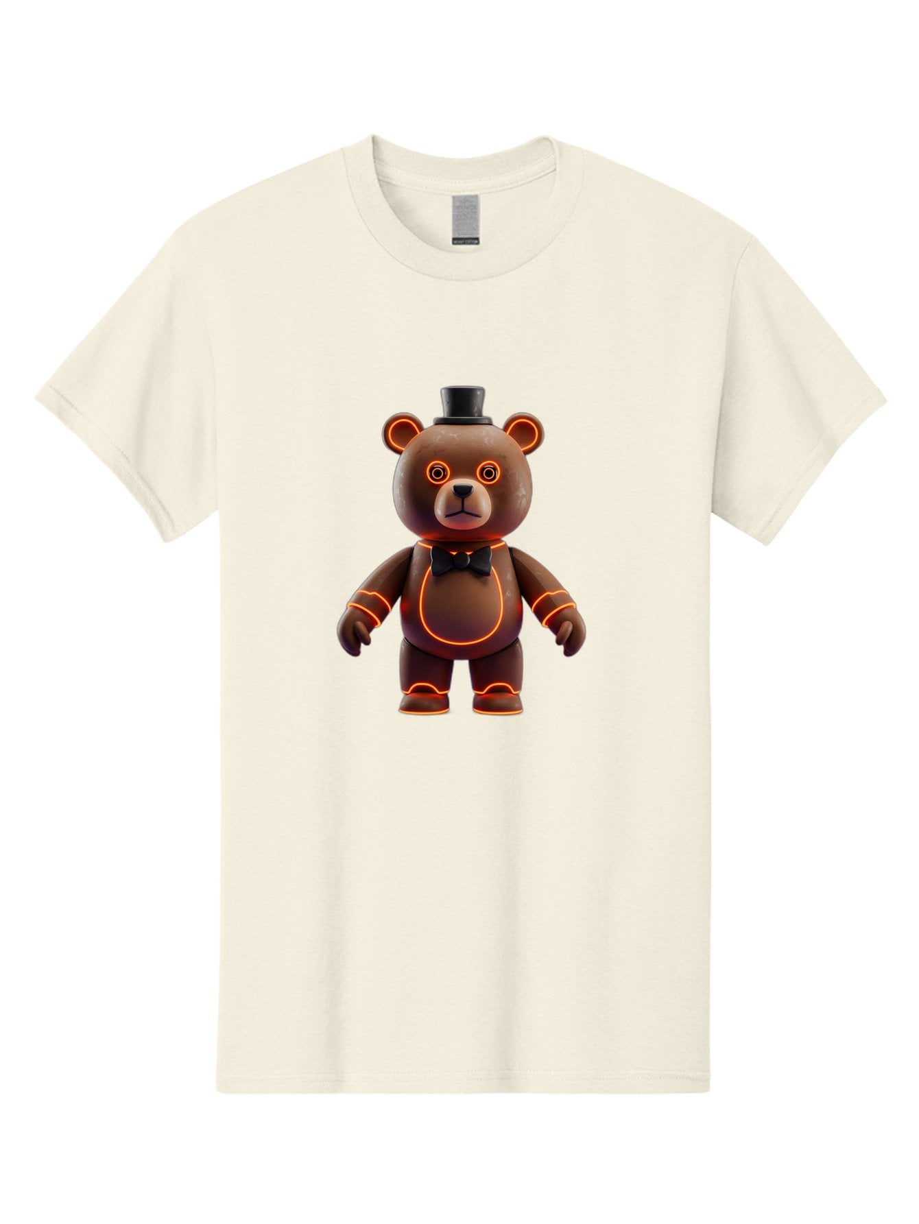 Five-Nights-At-Freddy-S-Bear-1 Men'S Graphic Tee, 100% Cotton, Comfortable Casual Summer Wear, Machine Washable, Vintage Camera, Old Camera, Antique Camera, Black Camera, Classic Photography, Photography Equipment, Nostalgic Device, Baf065 3