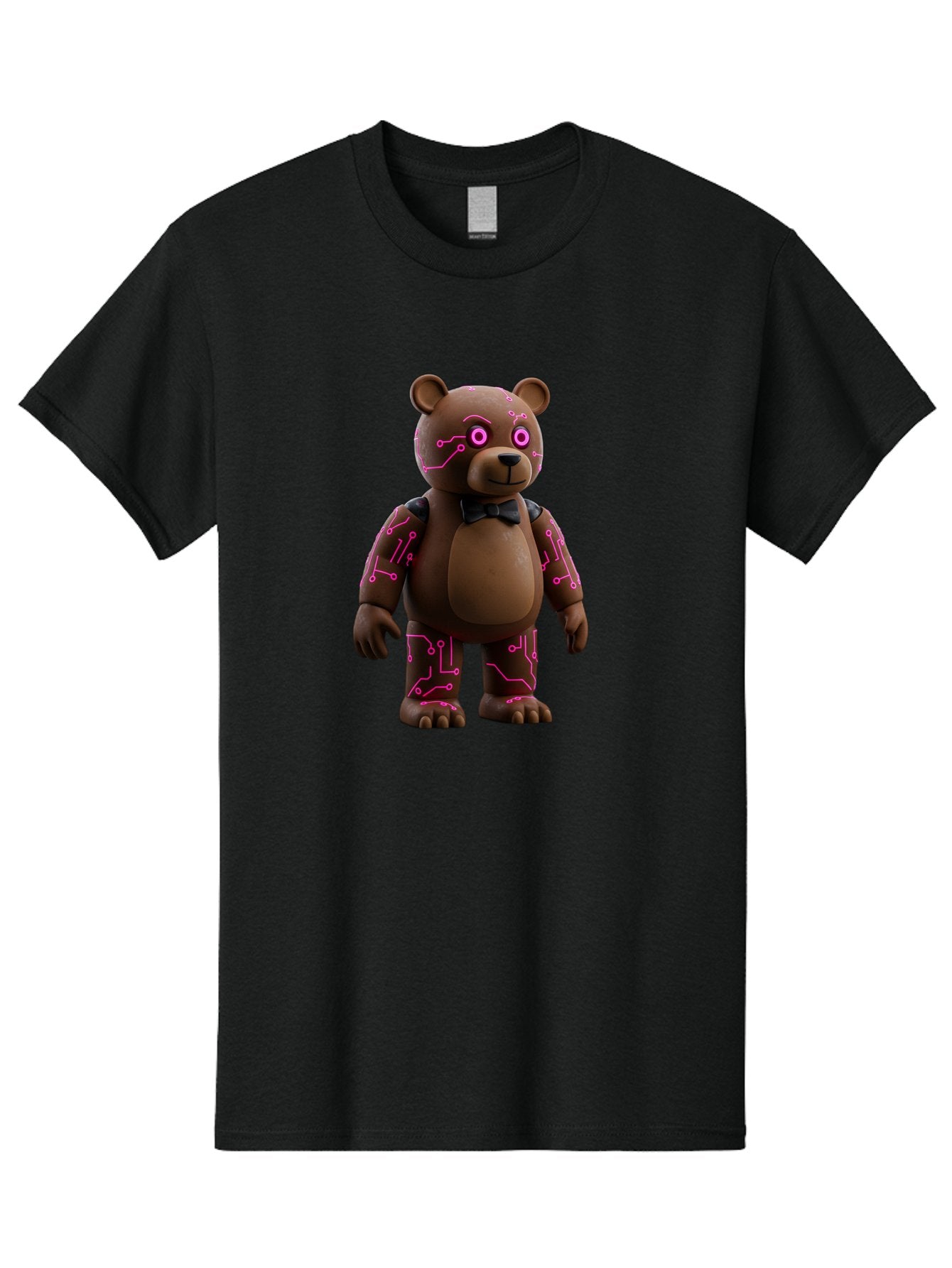 Five-Nights-At-Freddy-S-Bear Men'S Graphic Tee, 100% Cotton, Comfortable Casual Summer Wear, Machine Washable, Vintage Camera, Old Camera, Antique Camera, Black Camera, Classic Photography, Photography Equipment, Nostalgic Device, Film Camera, Baf066 5
