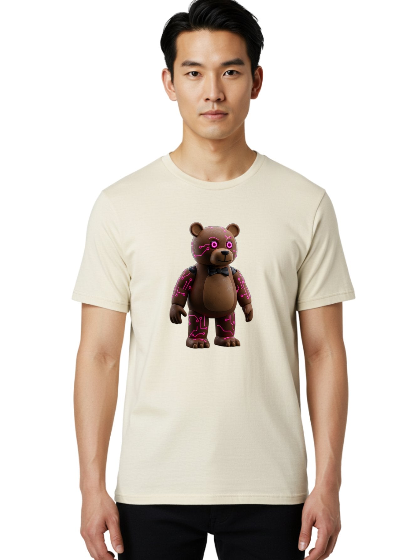 Five-Nights-At-Freddy-S-Bear Men'S Graphic Tee, 100% Cotton, Comfortable Casual Summer Wear, Machine Washable, Vintage Camera, Old Camera, Antique Camera, Black Camera, Classic Photography, Photography Equipment, Nostalgic Device, Film Camera, Baf066 27