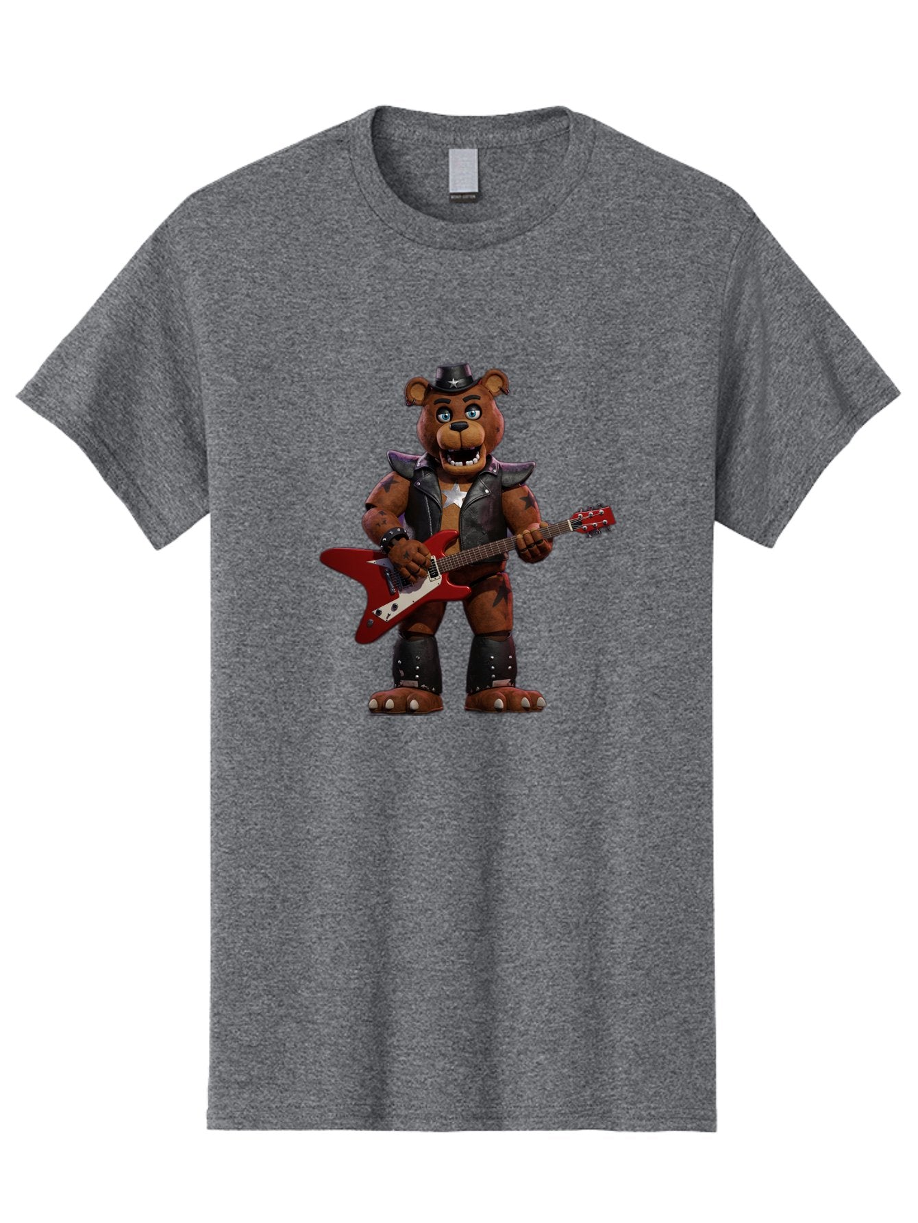 Five-Nights-At-Freddy-S-Freddy-Fazbear Men'S Graphic Tee, 100% Cotton, Comfortable Casual Summer Wear, Machine Washable, Vintage Camera, Old Camera, Antique Camera, Black Camera, Classic Photography, Photography Equipment, Nostalgic Device, Baf068 14