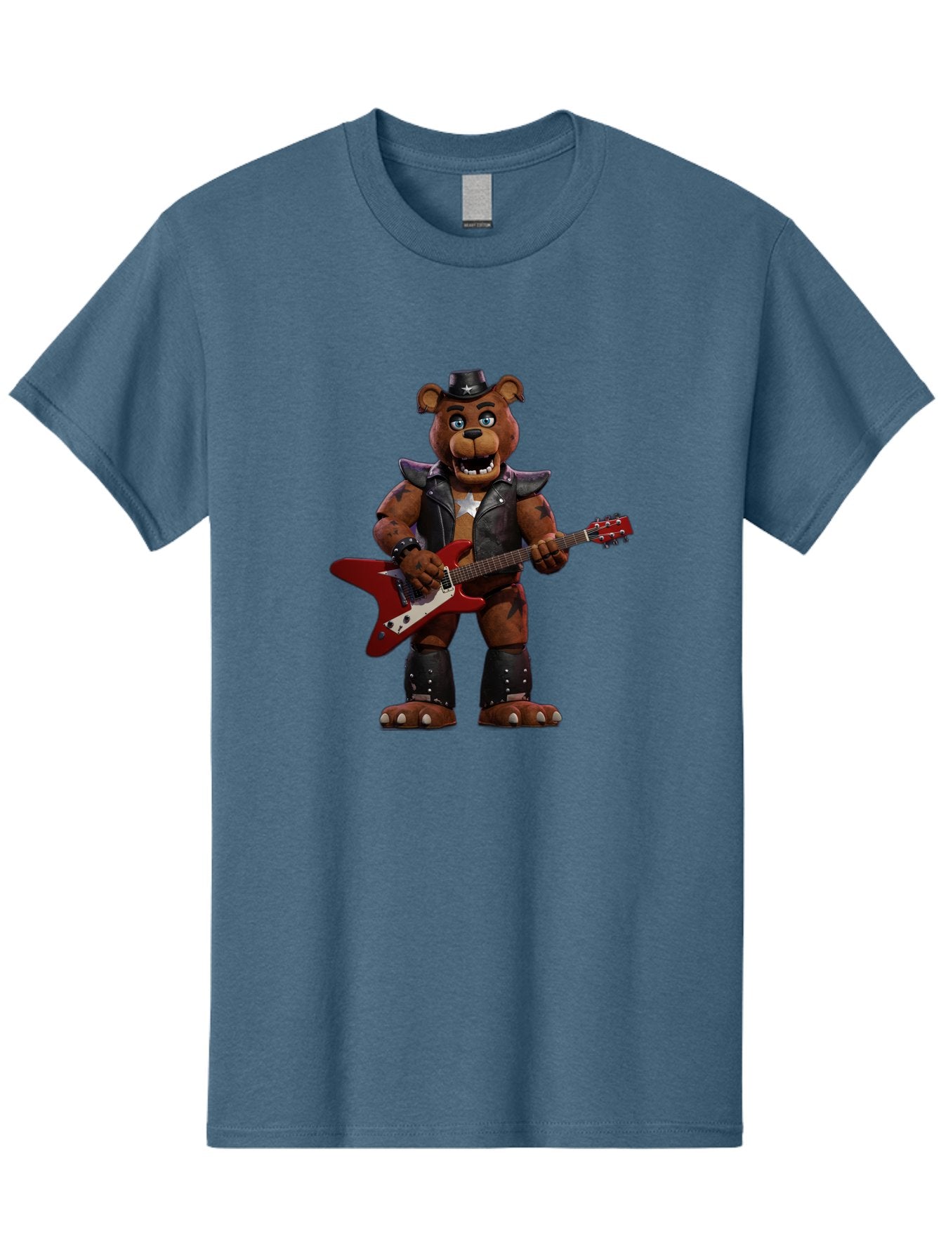 Five-Nights-At-Freddy-S-Freddy-Fazbear Men'S Graphic Tee, 100% Cotton, Comfortable Casual Summer Wear, Machine Washable, Vintage Camera, Old Camera, Antique Camera, Black Camera, Classic Photography, Photography Equipment, Nostalgic Device, Baf068 9