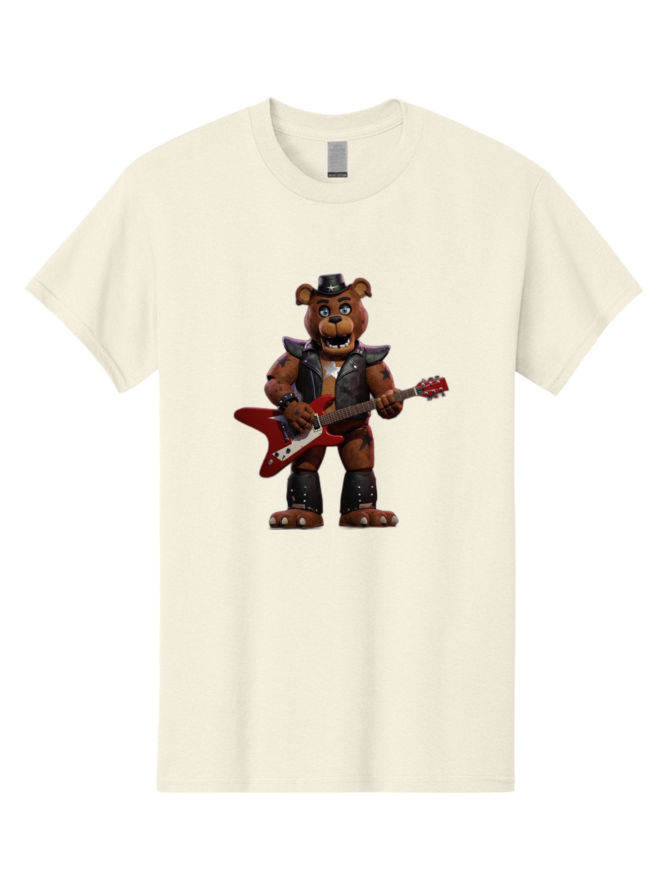 Five-Nights-At-Freddy-S-Freddy-Fazbear Men'S Graphic Tee, 100% Cotton, Comfortable Casual Summer Wear, Machine Washable, Vintage Camera, Old Camera, Antique Camera, Black Camera, Classic Photography, Photography Equipment, Nostalgic Device, Baf068