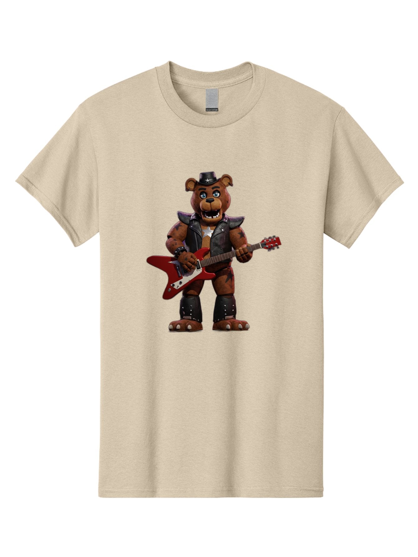 Five-Nights-At-Freddy-S-Freddy-Fazbear Men'S Graphic Tee, 100% Cotton, Comfortable Casual Summer Wear, Machine Washable, Vintage Camera, Old Camera, Antique Camera, Black Camera, Classic Photography, Photography Equipment, Nostalgic Device, Baf068 11