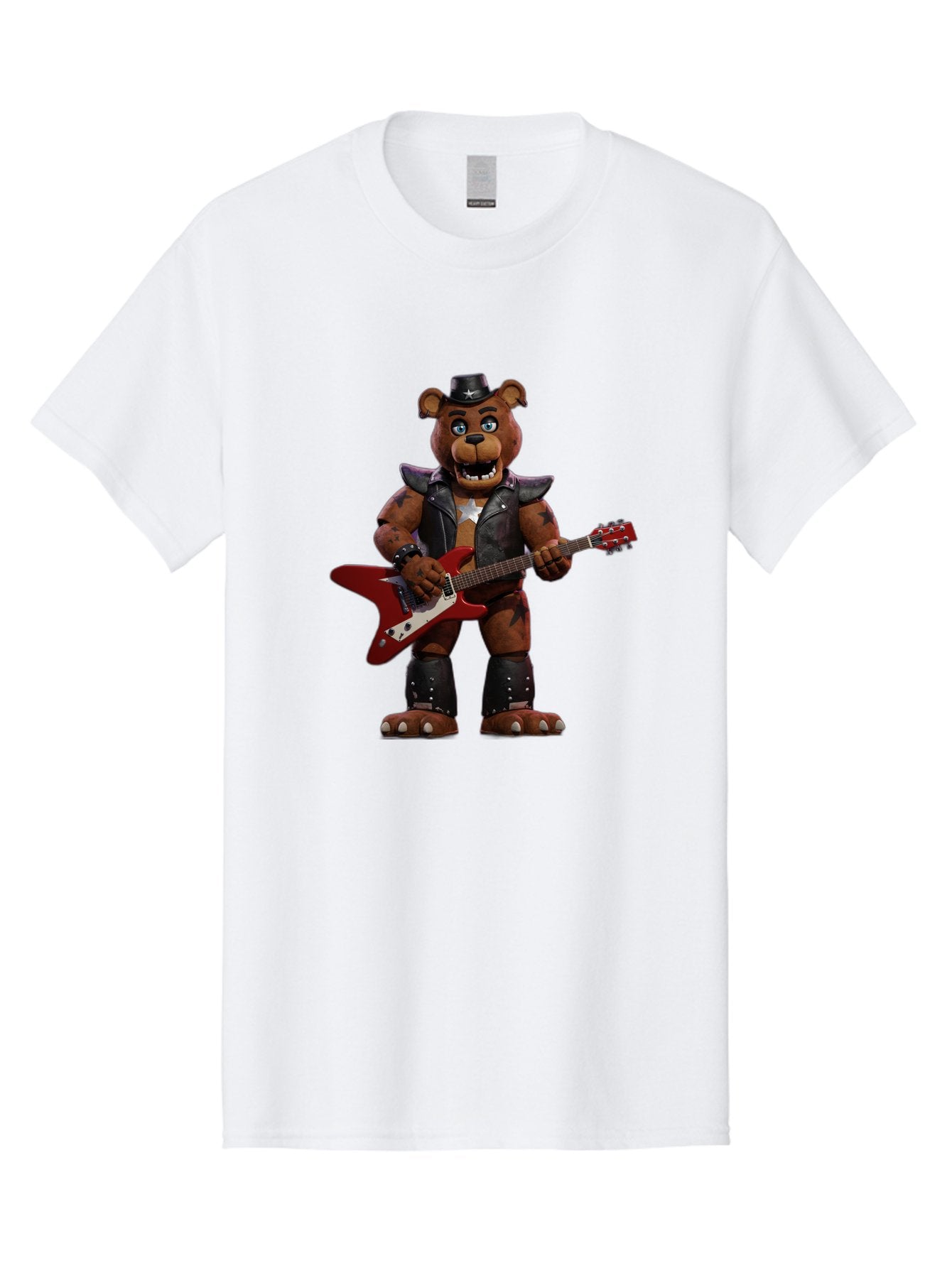 Five-Nights-At-Freddy-S-Freddy-Fazbear Men'S Graphic Tee, 100% Cotton, Comfortable Casual Summer Wear, Machine Washable, Vintage Camera, Old Camera, Antique Camera, Black Camera, Classic Photography, Photography Equipment, Nostalgic Device, Baf068 15