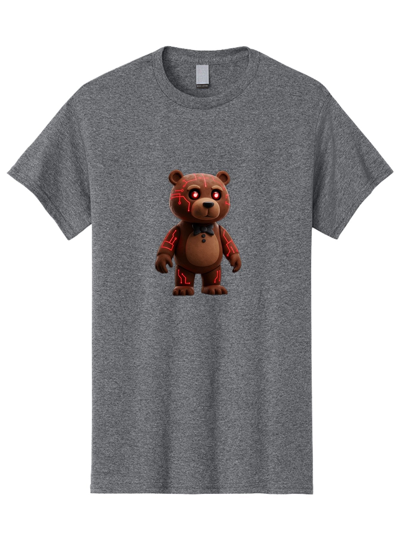 Five-Nights-At-Freddy-S-Teddy-Bear Men'S Graphic Tee, 100% Cotton, Comfortable Casual Summer Wear, Machine Washable, Vintage Camera, Old Camera, Antique Camera, Black Camera, Classic Photography, Photography Equipment, Nostalgic Device, Baf070 6