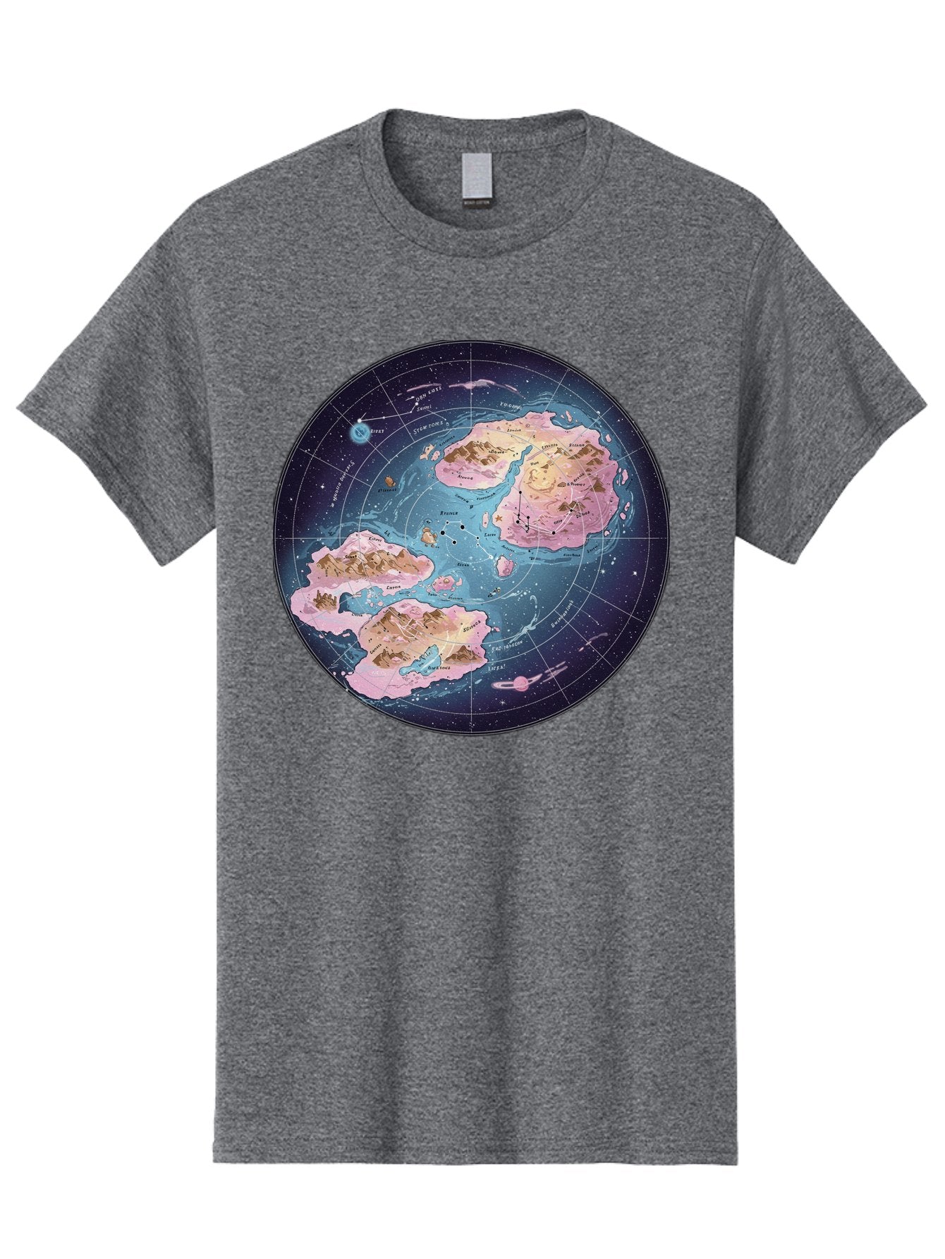 Flat-Earth-Map Men'S Graphic Tee, 100% Cotton, Comfortable Casual Summer Wear, Machine Washable, Vintage Camera, Old Camera, Antique Camera, Black Camera, Classic Photography, Photography Equipment, Nostalgic Device, Film Camera, Camera Art Baf072
