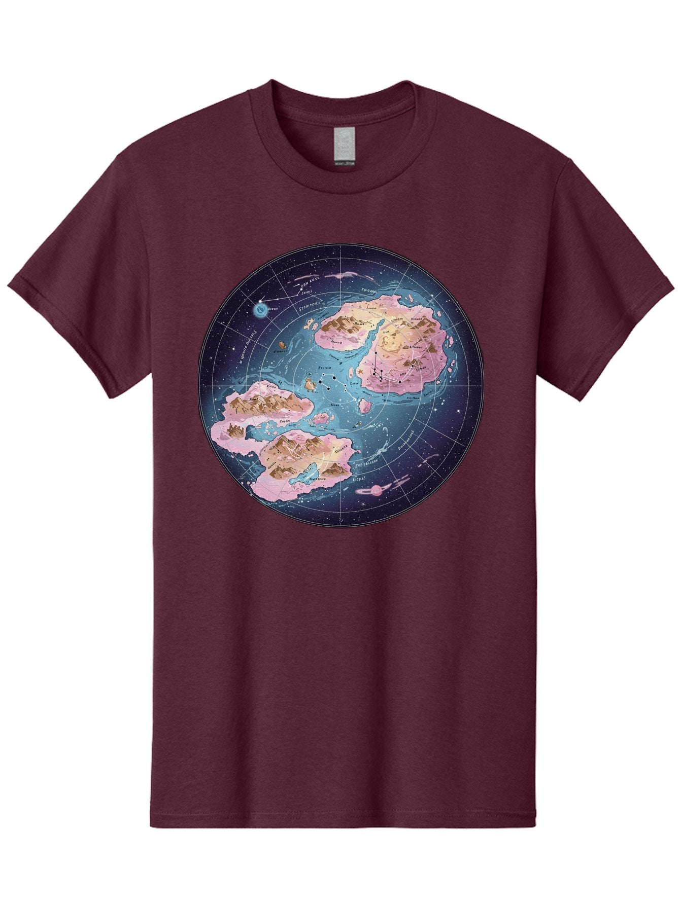 Flat-Earth-Map Men'S Graphic Tee, 100% Cotton, Comfortable Casual Summer Wear, Machine Washable, Vintage Camera, Old Camera, Antique Camera, Black Camera, Classic Photography, Photography Equipment, Nostalgic Device, Film Camera, Camera Art Baf072