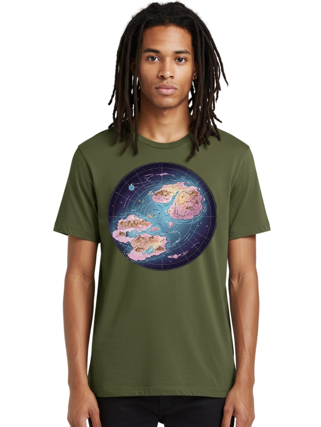 Flat-Earth-Map Men'S Graphic Tee, 100% Cotton, Comfortable Casual Summer Wear, Machine Washable, Vintage Camera, Old Camera, Antique Camera, Black Camera, Classic Photography, Photography Equipment, Nostalgic Device, Film Camera, Camera Art Baf072 24