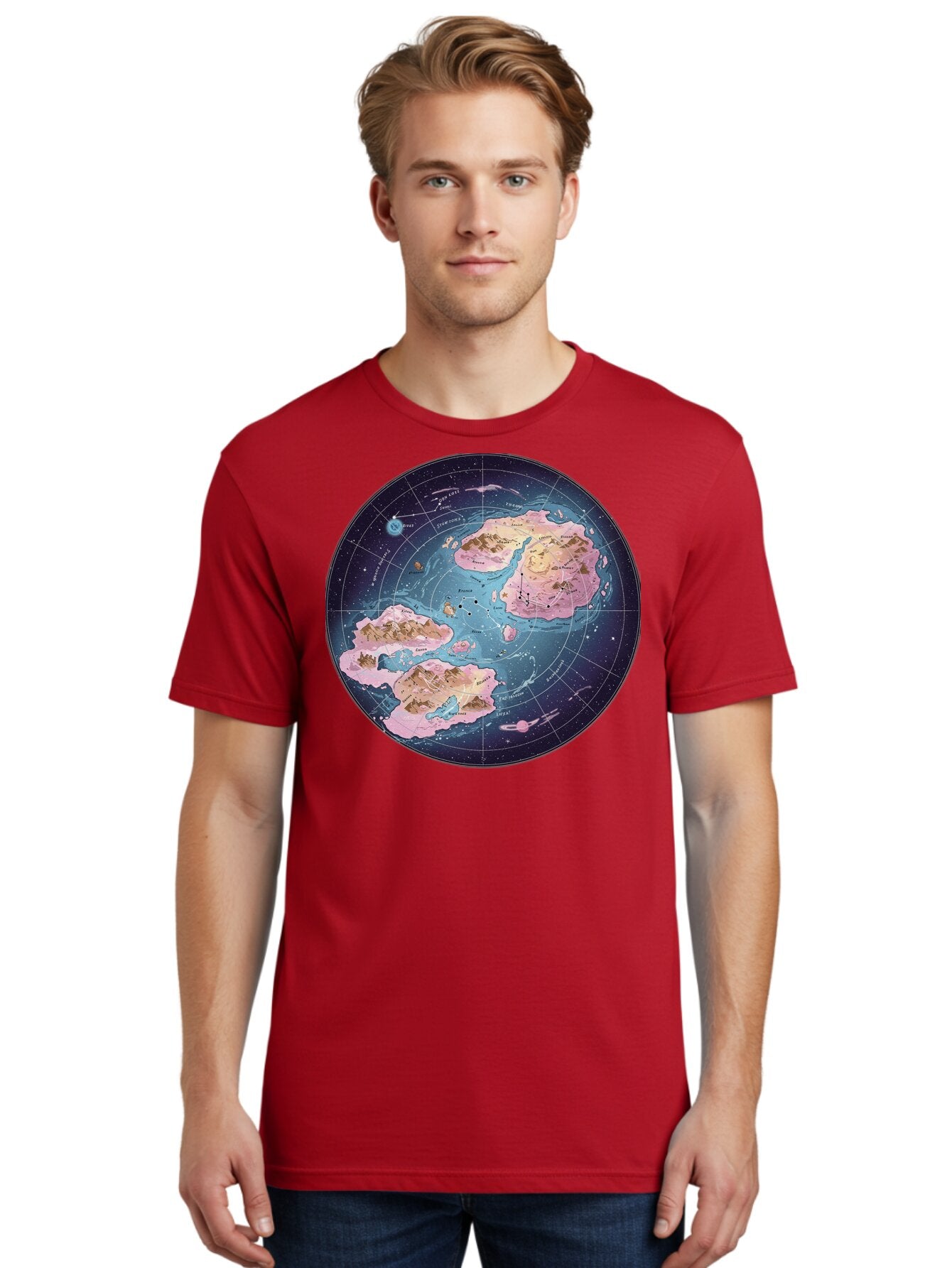 Flat-Earth-Map Men'S Graphic Tee, 100% Cotton, Comfortable Casual Summer Wear, Machine Washable, Vintage Camera, Old Camera, Antique Camera, Black Camera, Classic Photography, Photography Equipment, Nostalgic Device, Film Camera, Camera Art Baf072 18