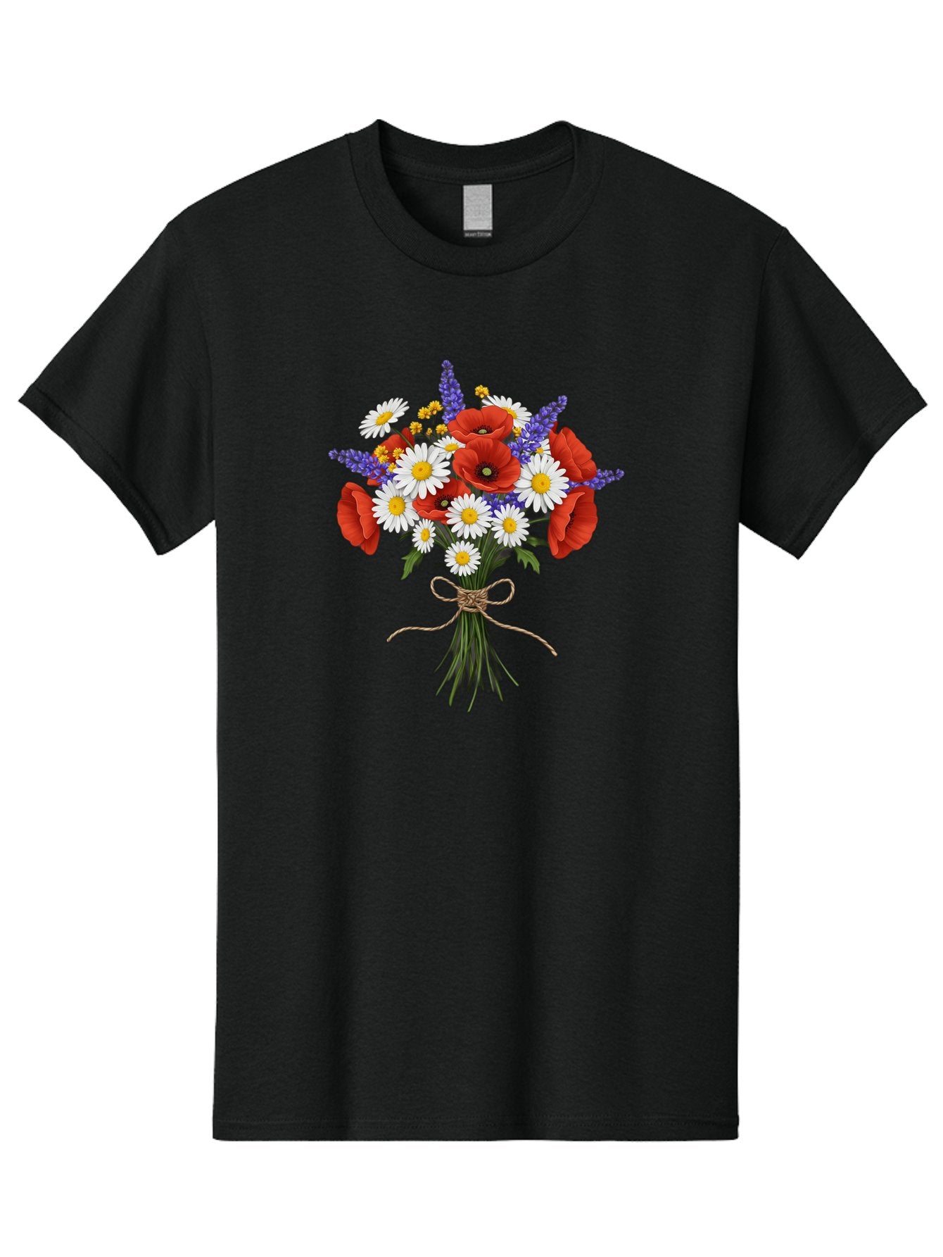 Floral-Bouquet-3 Men'S Graphic Tee, 100% Cotton, Comfortable Casual Summer Wear, Machine Washable, Vintage Camera, Old Camera, Antique Camera, Black Camera, Classic Photography, Photography Equipment, Nostalgic Device, Film Camera, Camera Art Baf078 15