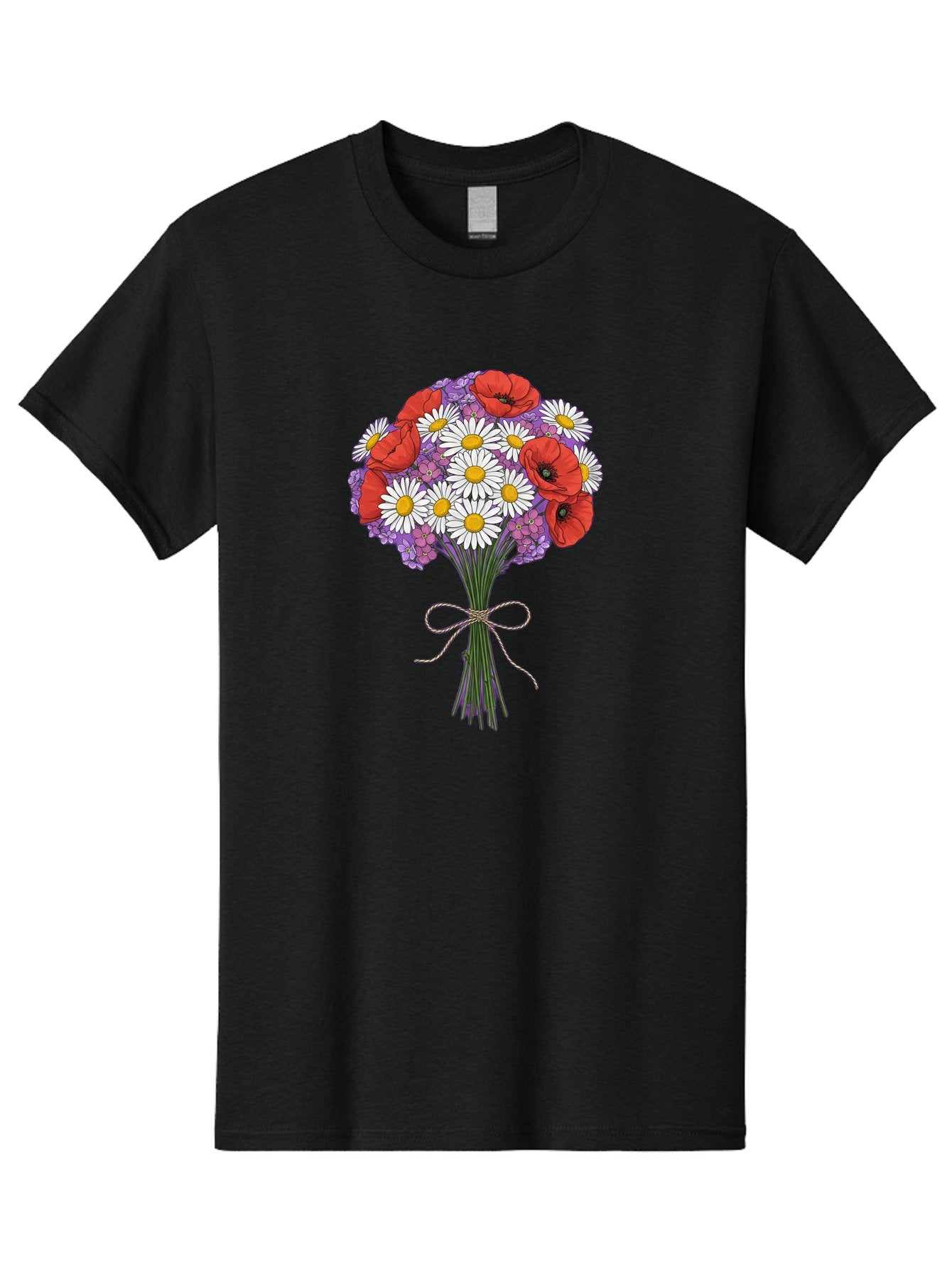 Floral-Bouquet-4 Men'S Graphic Tee, 100% Cotton, Comfortable Casual Summer Wear, Machine Washable, Vintage Camera, Old Camera, Antique Camera, Black Camera, Classic Photography, Photography Equipment, Nostalgic Device, Film Camera, Camera Art Baf079 11