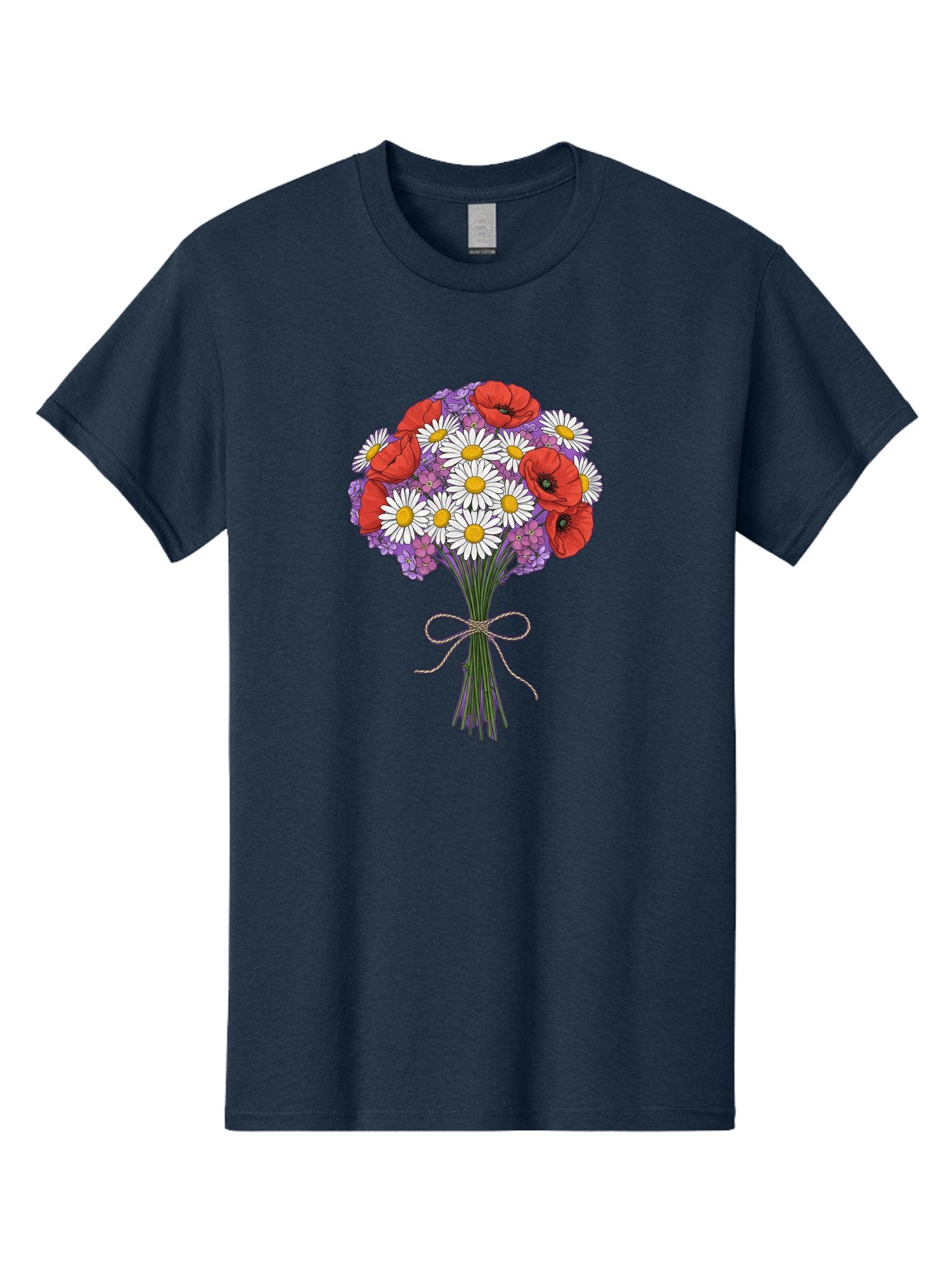 Floral-Bouquet-4 Men'S Graphic Tee, 100% Cotton, Comfortable Casual Summer Wear, Machine Washable, Vintage Camera, Old Camera, Antique Camera, Black Camera, Classic Photography, Photography Equipment, Nostalgic Device, Film Camera, Camera Art Baf079 4