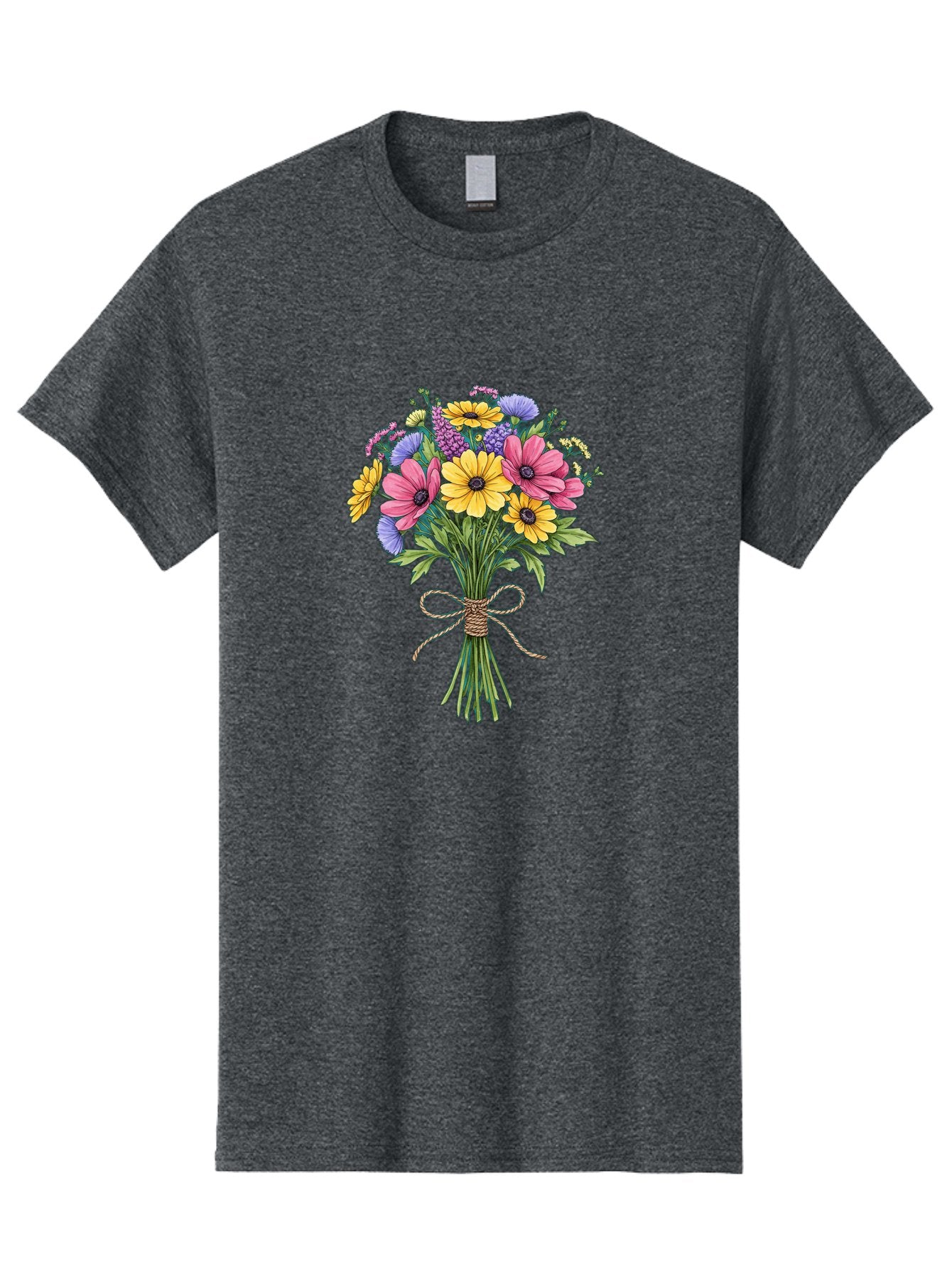 Floral-Bouquet-5 Men'S Graphic Tee, 100% Cotton, Comfortable Casual Summer Wear, Machine Washable, Vintage Camera, Old Camera, Antique Camera, Black Camera, Classic Photography, Photography Equipment, Nostalgic Device, Film Camera, Camera Art Baf080