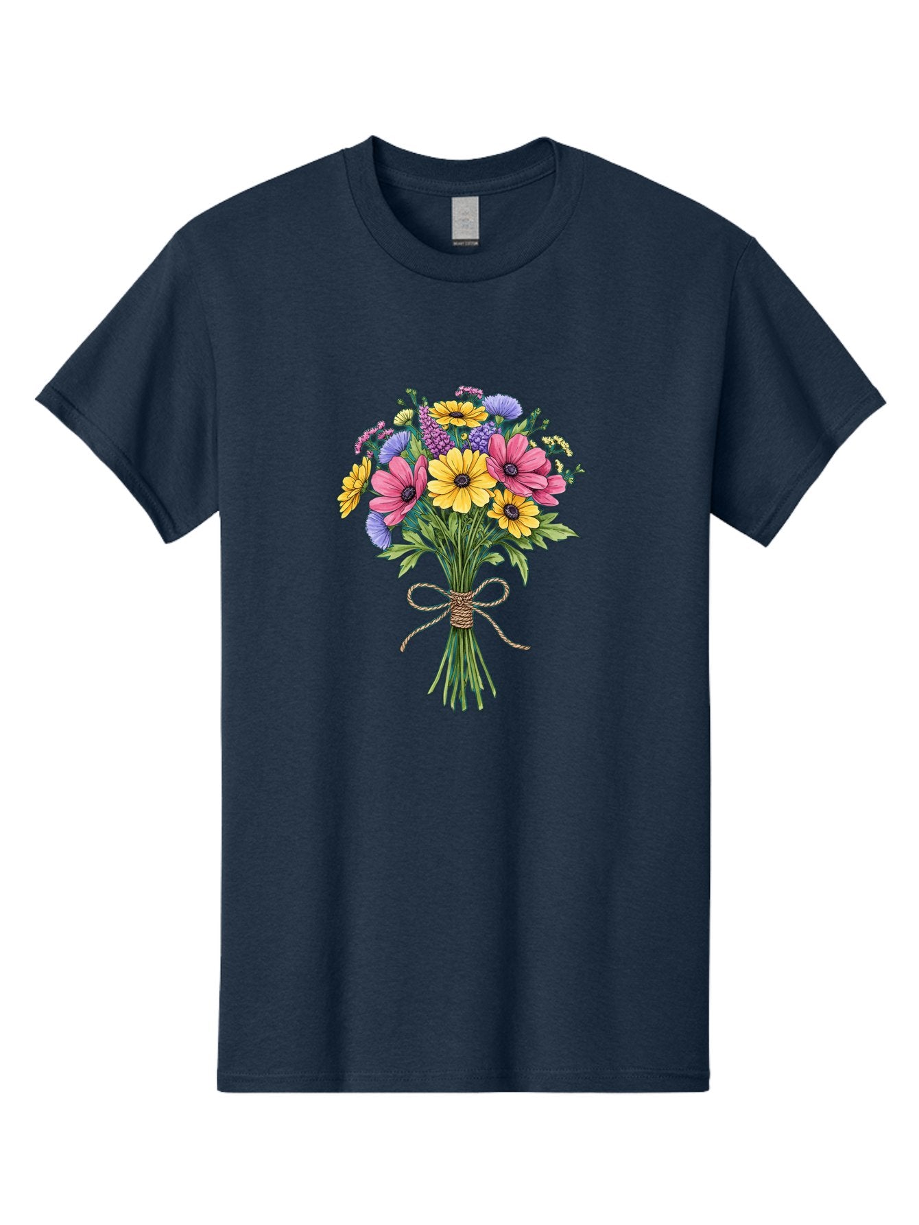 Floral-Bouquet-5 Men'S Graphic Tee, 100% Cotton, Comfortable Casual Summer Wear, Machine Washable, Vintage Camera, Old Camera, Antique Camera, Black Camera, Classic Photography, Photography Equipment, Nostalgic Device, Film Camera, Camera Art Baf080 4