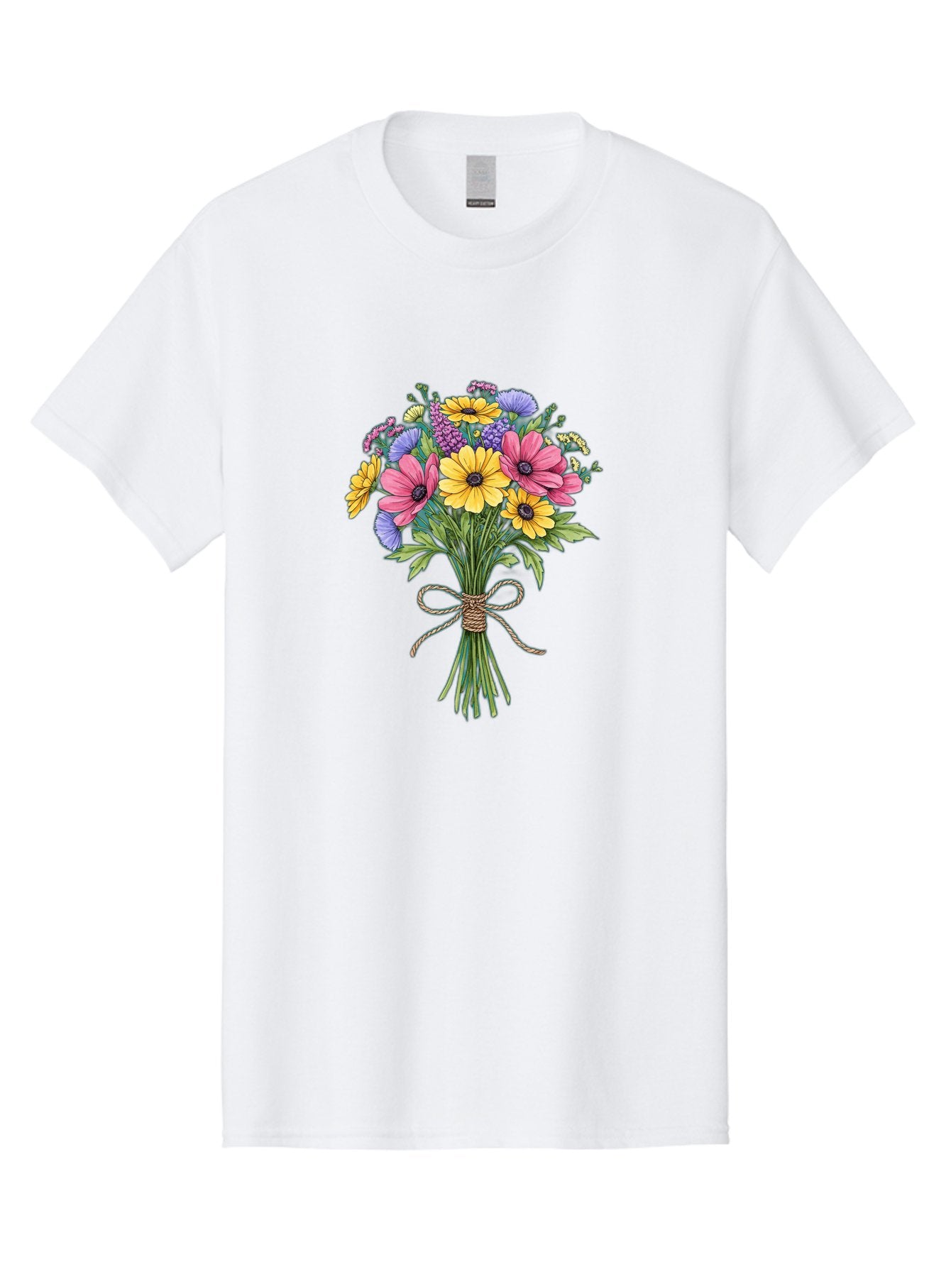 Floral-Bouquet-5 Men'S Graphic Tee, 100% Cotton, Comfortable Casual Summer Wear, Machine Washable, Vintage Camera, Old Camera, Antique Camera, Black Camera, Classic Photography, Photography Equipment, Nostalgic Device, Film Camera, Camera Art Baf080 7