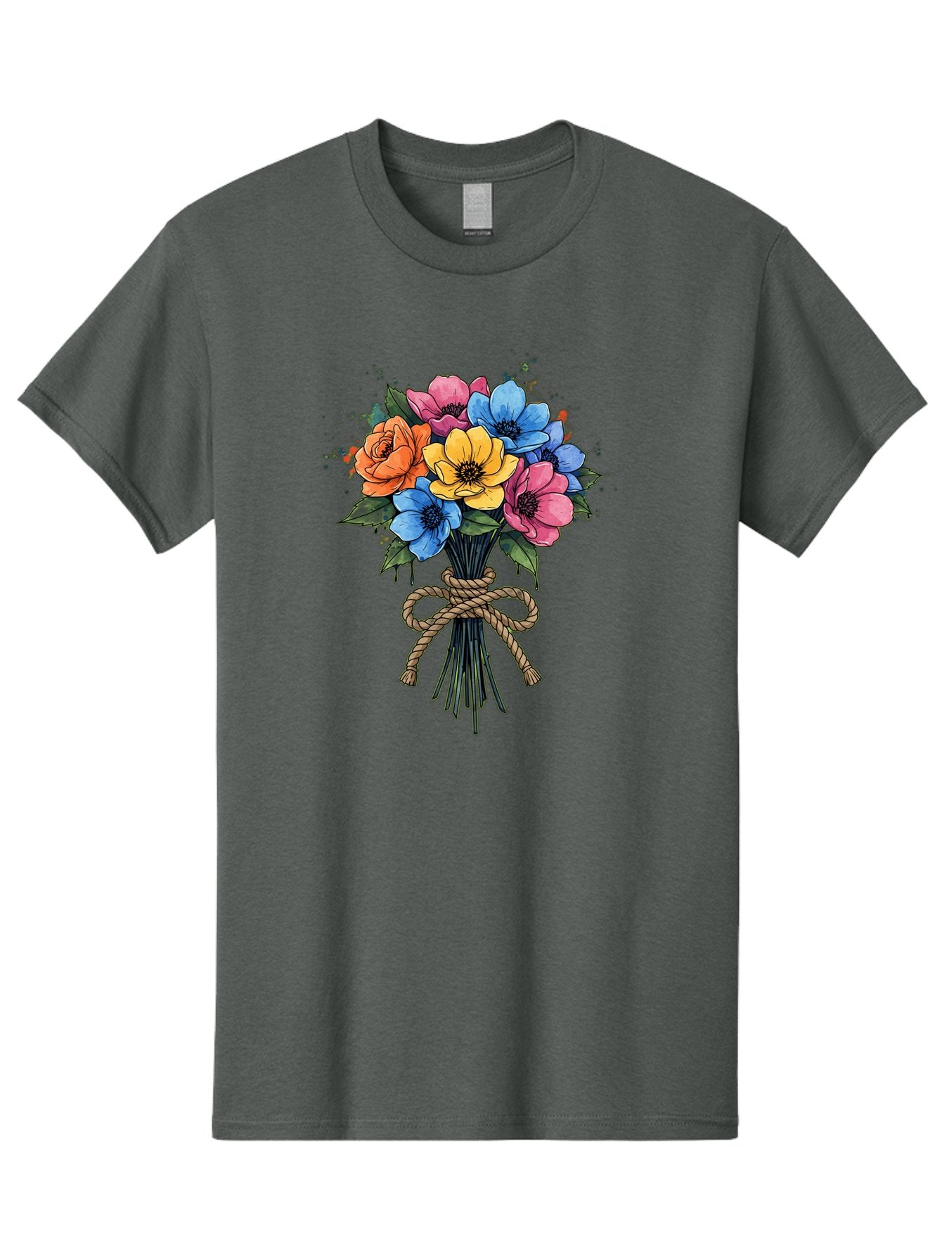 Floral-Bouquet Men'S Graphic Tee, 100% Cotton, Comfortable Casual Summer Wear, Machine Washable, Vintage Camera, Old Camera, Antique Camera, Black Camera, Classic Photography, Photography Equipment, Nostalgic Device, Film Camera, Camera Art Baf083 6