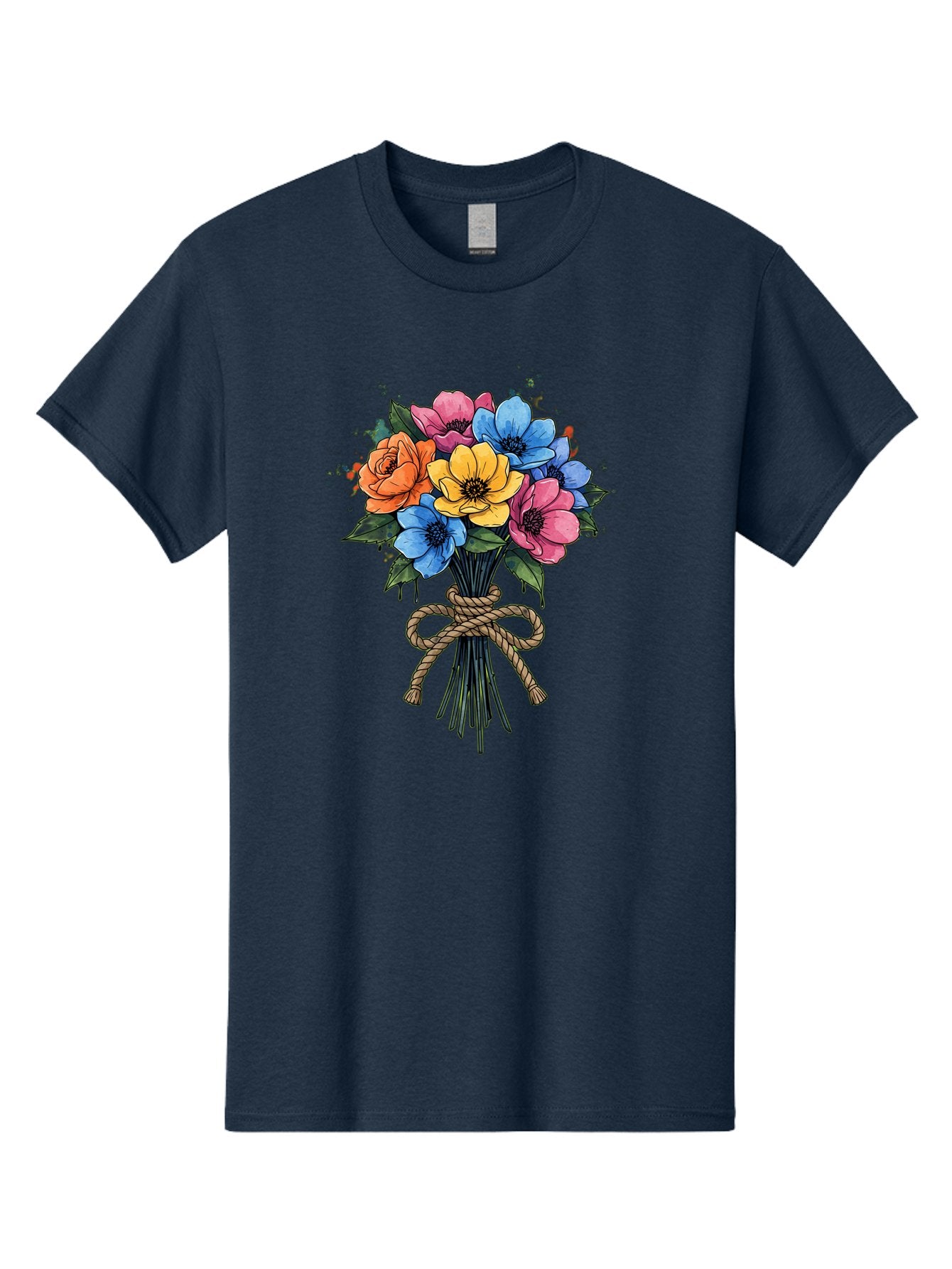 Floral-Bouquet Men'S Graphic Tee, 100% Cotton, Comfortable Casual Summer Wear, Machine Washable, Vintage Camera, Old Camera, Antique Camera, Black Camera, Classic Photography, Photography Equipment, Nostalgic Device, Film Camera, Camera Art Baf083 8