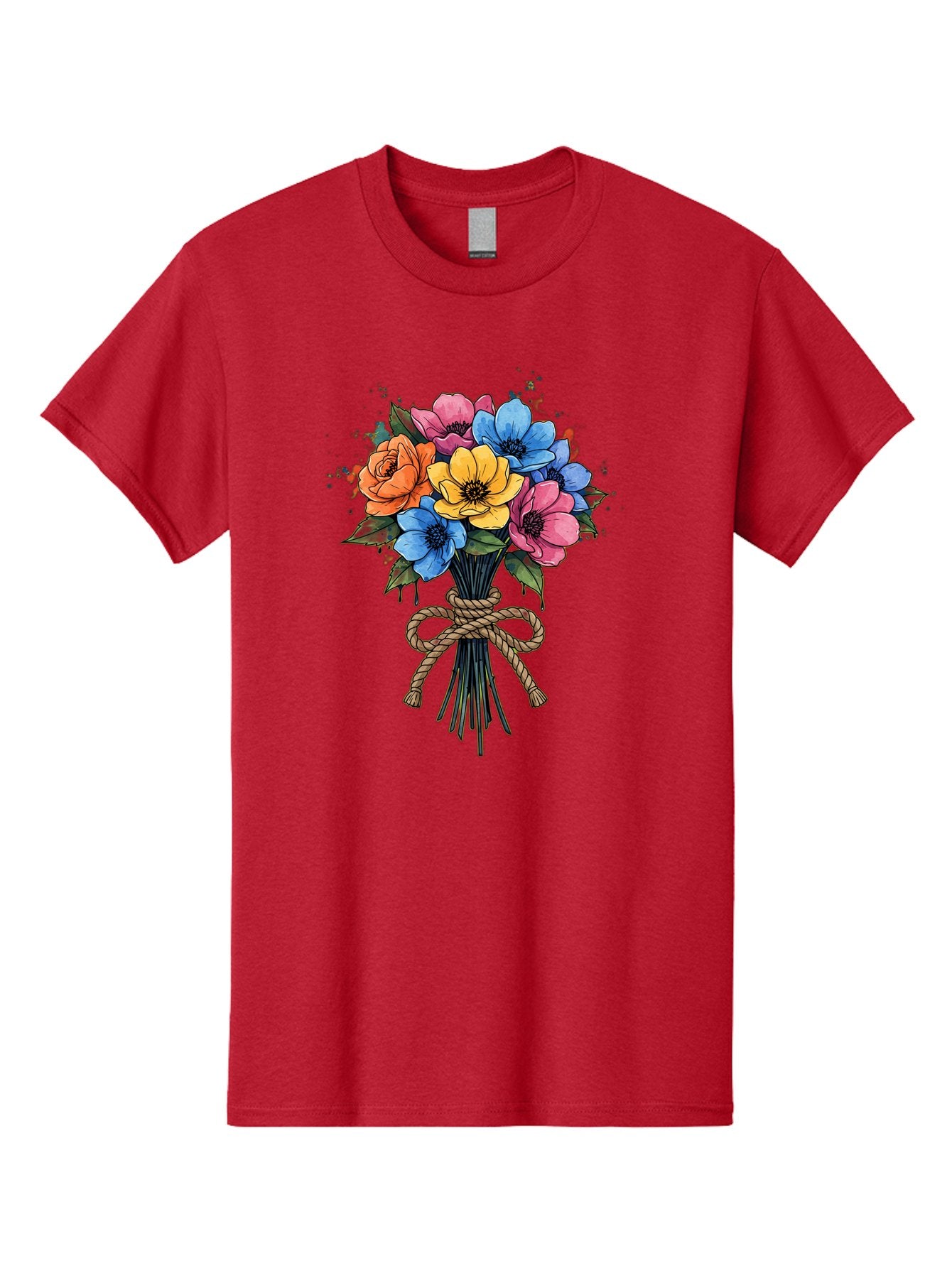 Floral-Bouquet Men'S Graphic Tee, 100% Cotton, Comfortable Casual Summer Wear, Machine Washable, Vintage Camera, Old Camera, Antique Camera, Black Camera, Classic Photography, Photography Equipment, Nostalgic Device, Film Camera, Camera Art Baf083 11