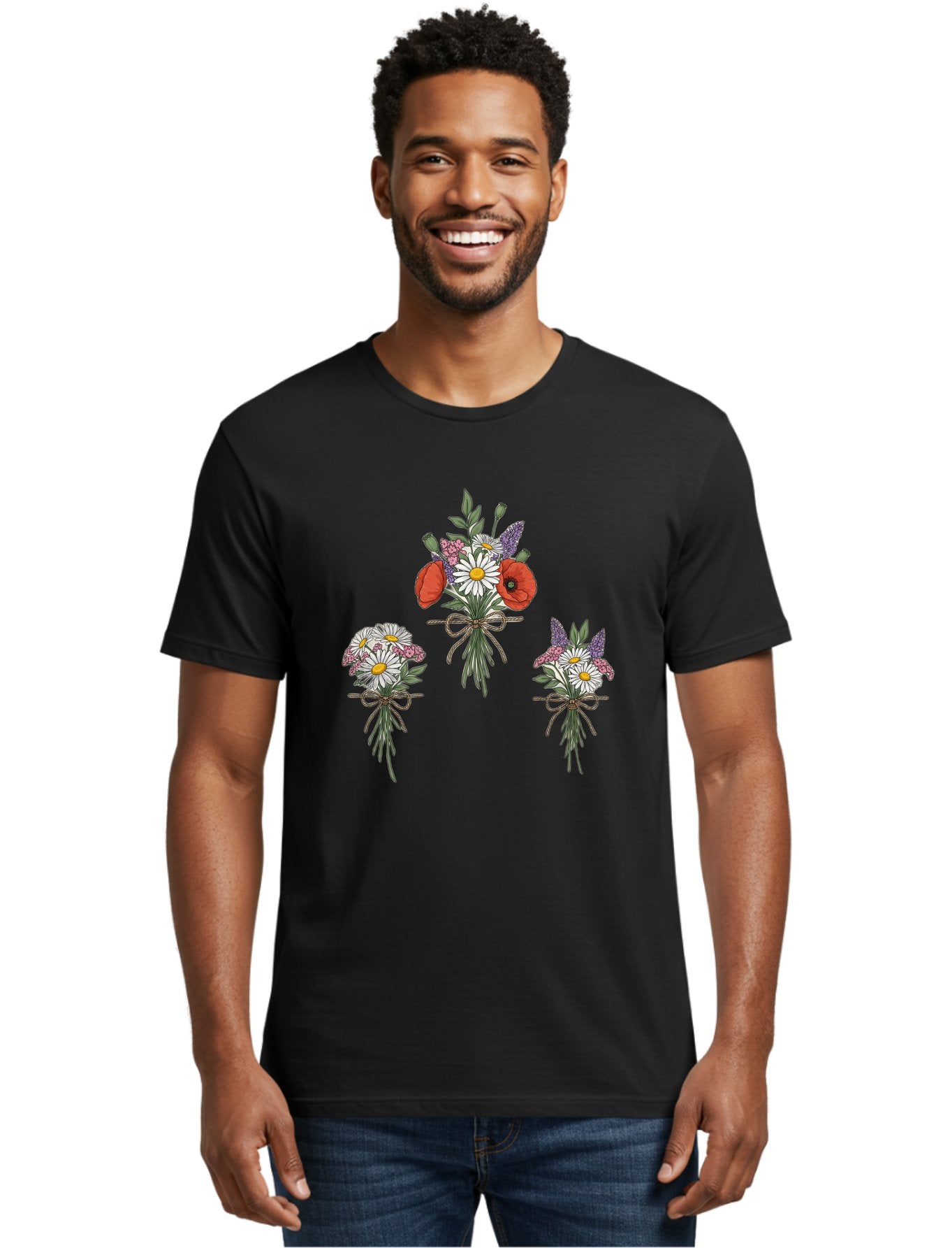 Floral-Bouquets Men'S Graphic Tee, 100% Cotton, Comfortable Casual Summer Wear, Machine Washable, Vintage Camera, Old Camera, Antique Camera, Black Camera, Classic Photography, Photography Equipment, Nostalgic Device, Film Camera, Camera Art Baf084 16