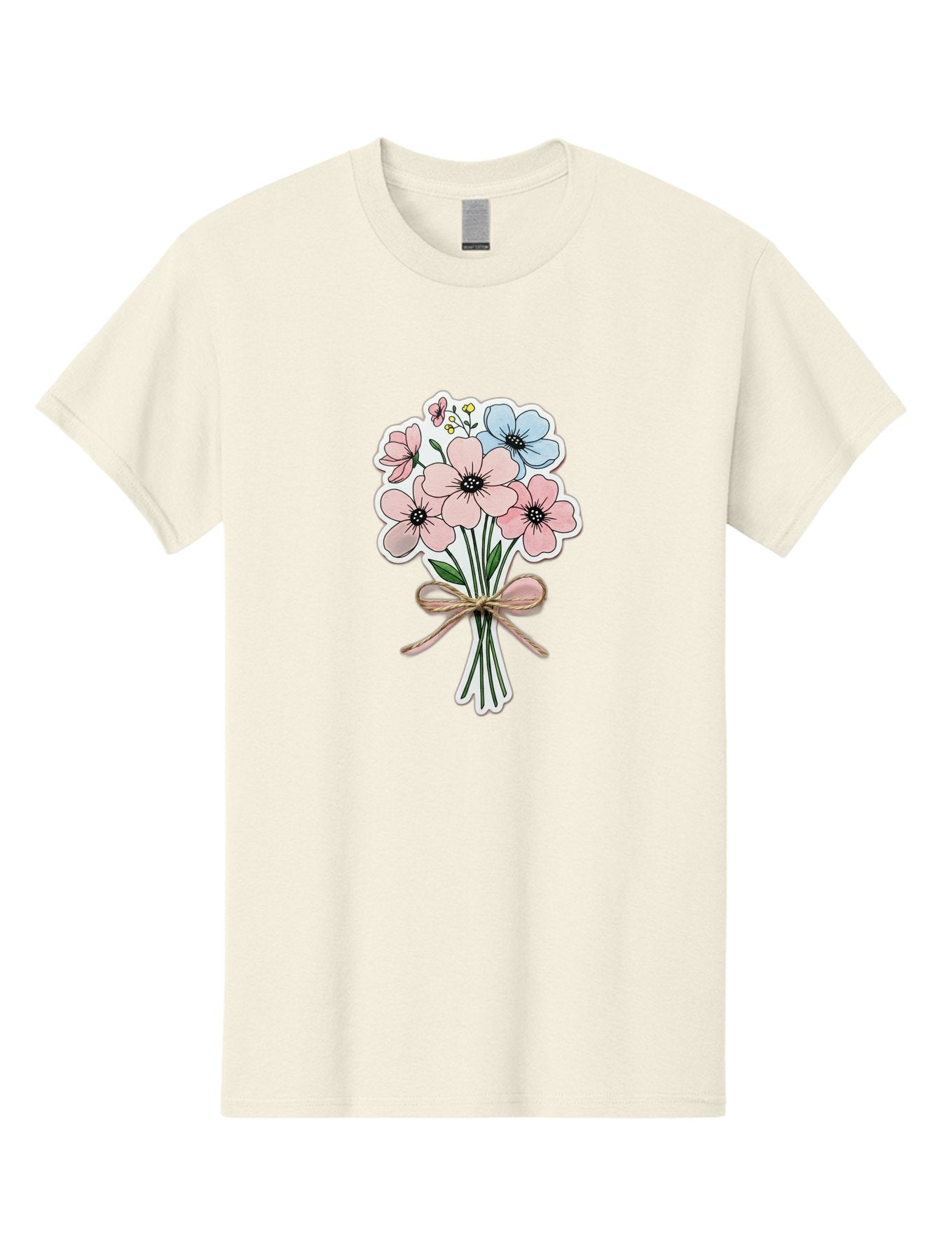Flower-Bouquet-1 Men'S Graphic Tee, 100% Cotton, Comfortable Casual Summer Wear, Machine Washable, Vintage Camera, Old Camera, Antique Camera, Black Camera, Classic Photography, Photography Equipment, Nostalgic Device, Film Camera, Camera Art Baf088