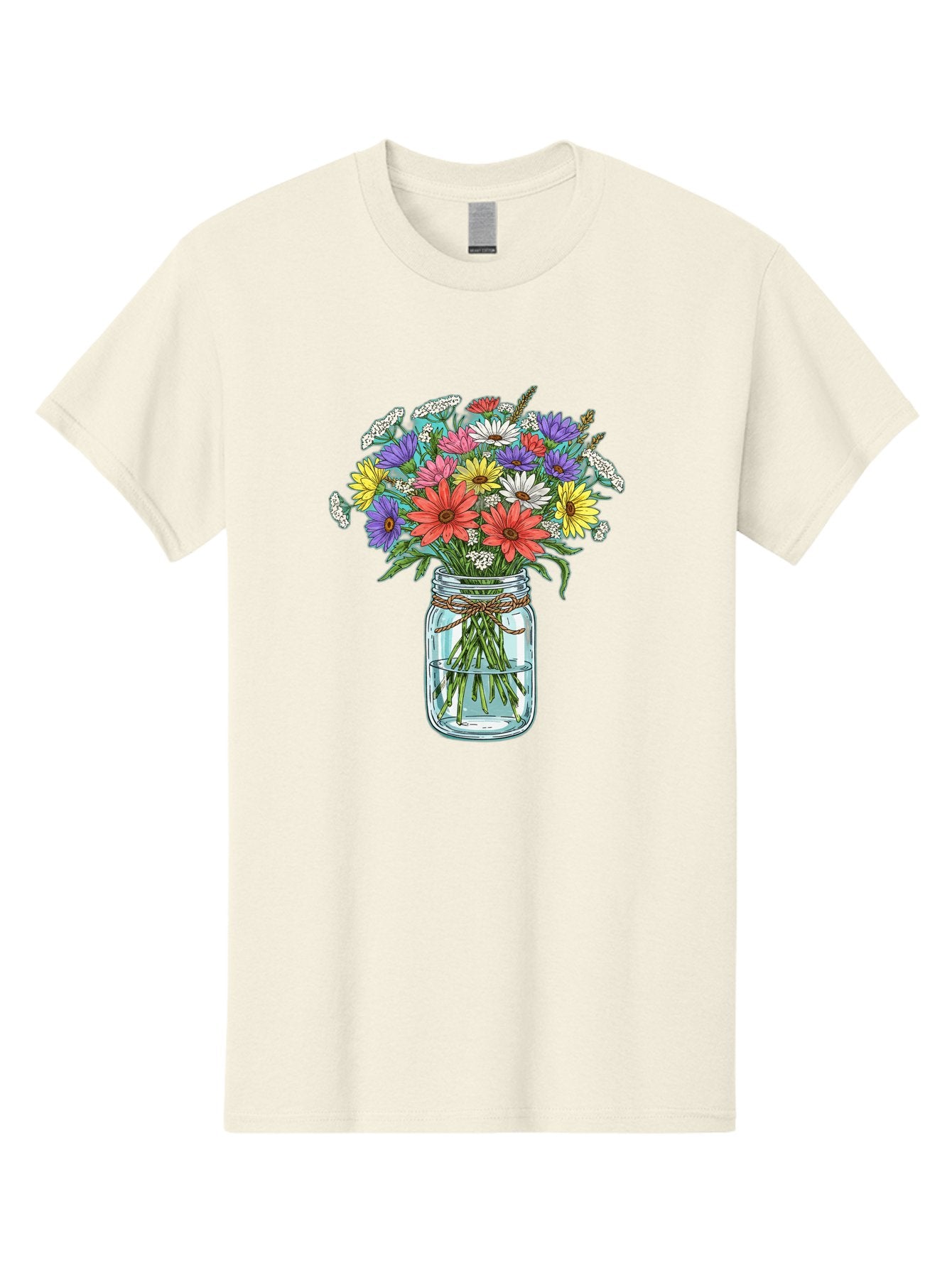 Flowers-In-Mason-Jar Men'S Graphic Tee, 100% Cotton, Comfortable Casual Summer Wear, Machine Washable, Vintage Camera, Old Camera, Antique Camera, Black Camera, Classic Photography, Photography Equipment, Nostalgic Device, Film Camera, Baf090 10