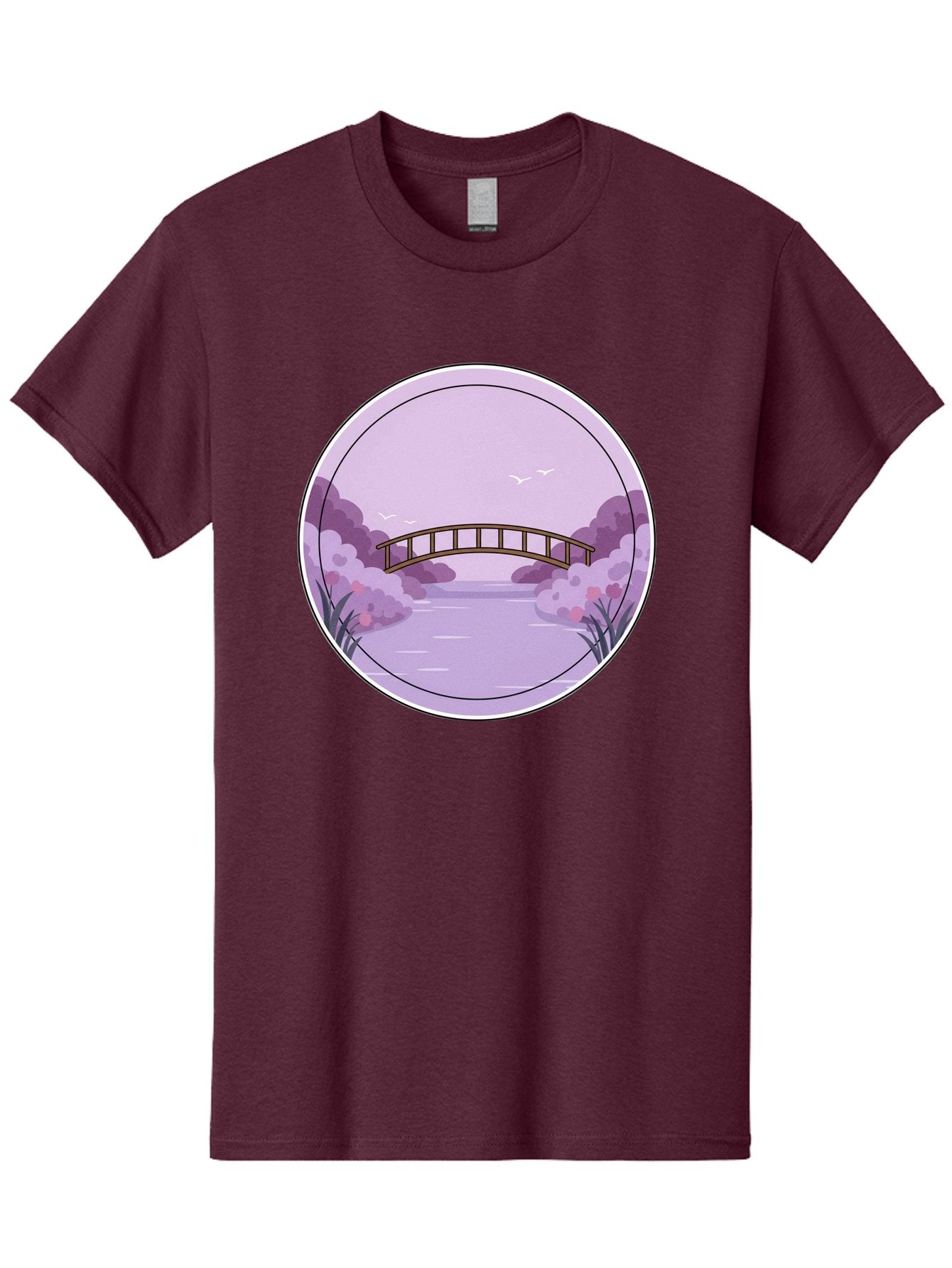 Footbridge-Over-Water Men'S Graphic Tee, 100% Cotton, Comfortable Casual Summer Wear, Machine Washable, Vintage Camera, Old Camera, Antique Camera, Black Camera, Classic Photography, Photography Equipment, Nostalgic Device, Film Camera, Baf094 3
