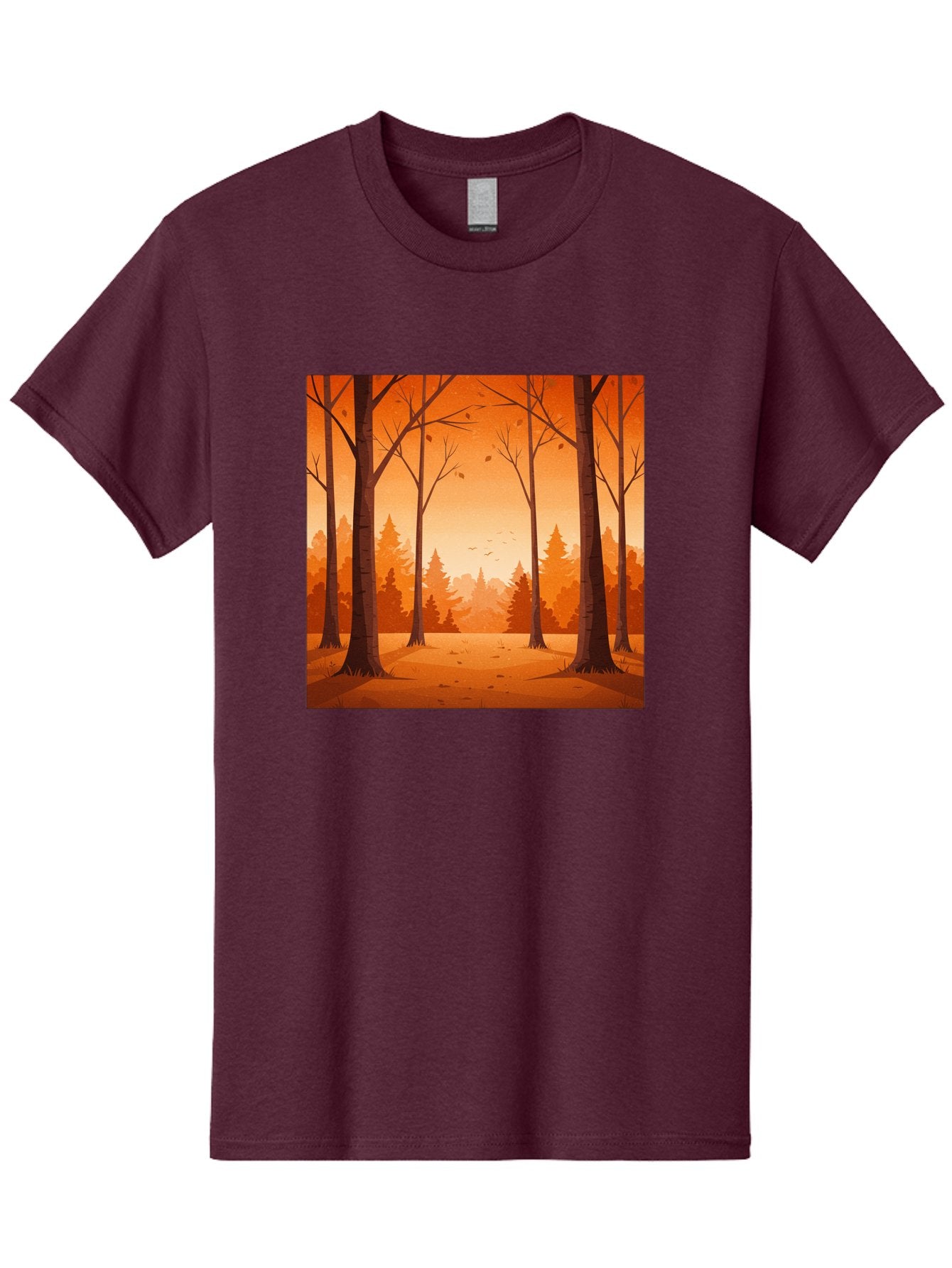 Forest-Landscape Men'S Graphic Tee, 100% Cotton, Comfortable Casual Summer Wear, Machine Washable, Vintage Camera, Old Camera, Antique Camera, Black Camera, Classic Photography, Photography Equipment, Nostalgic Device, Film Camera, Camera Art Baf098 3
