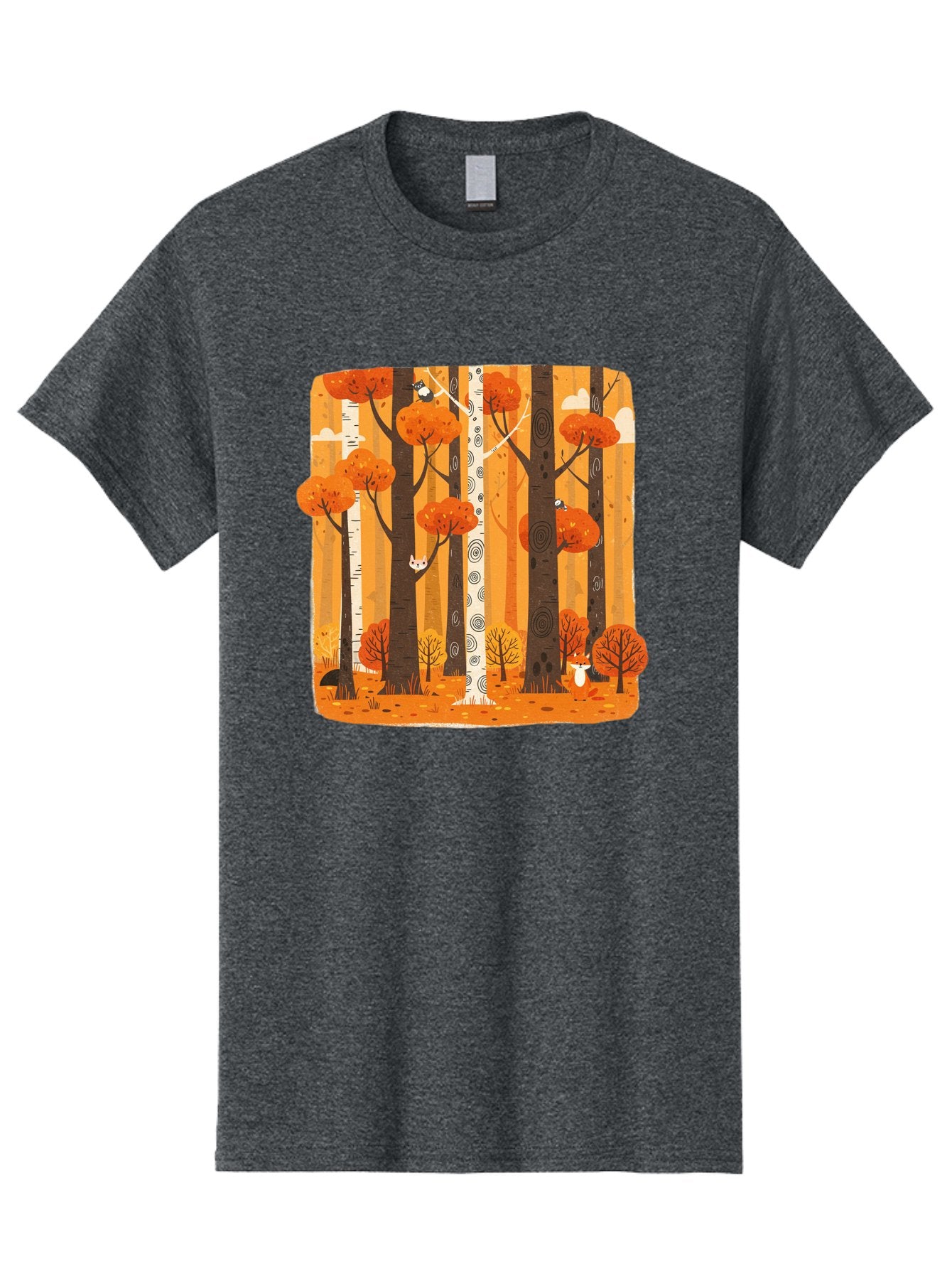 Forest-Scene Men'S Graphic Tee, 100% Cotton, Comfortable Casual Summer Wear, Machine Washable, Vintage Camera, Old Camera, Antique Camera, Black Camera, Classic Photography, Photography Equipment, Nostalgic Device, Film Camera, Camera Art Baf100 14