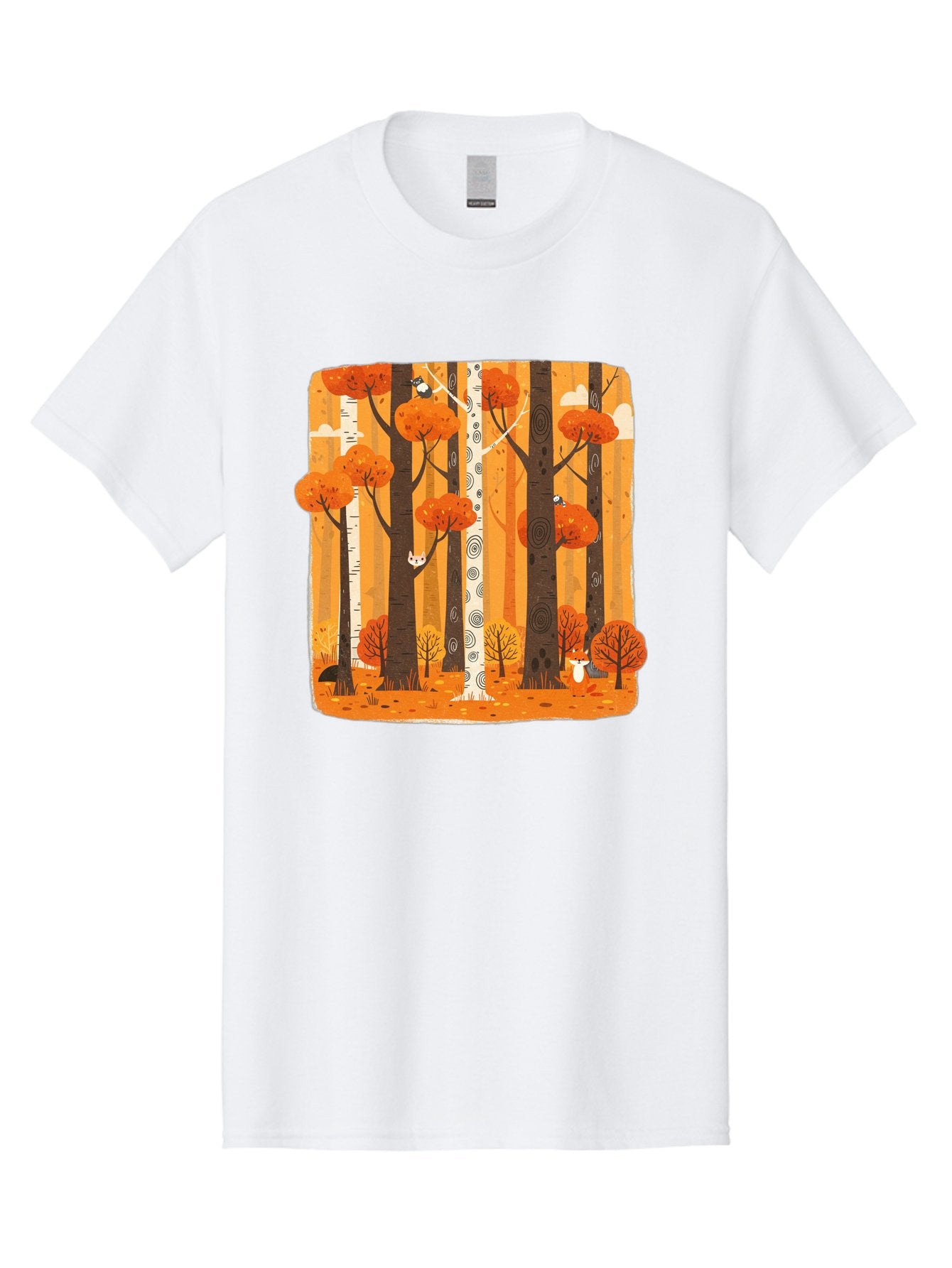 Forest-Scene Men'S Graphic Tee, 100% Cotton, Comfortable Casual Summer Wear, Machine Washable, Vintage Camera, Old Camera, Antique Camera, Black Camera, Classic Photography, Photography Equipment, Nostalgic Device, Film Camera, Camera Art Baf100 3