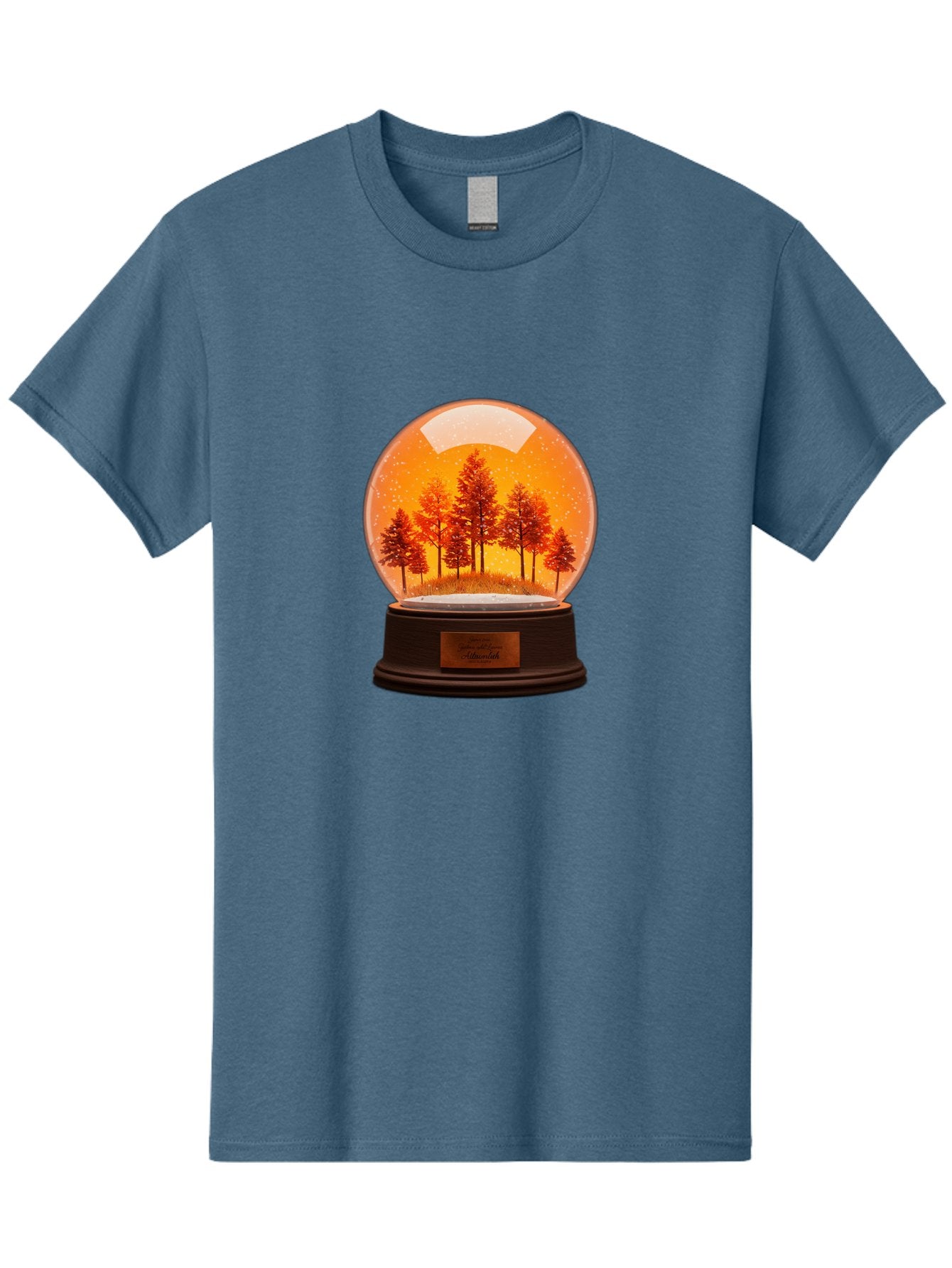 Forest-Snow-Globe Men'S Graphic Tee, 100% Cotton, Comfortable Casual Summer Wear, Machine Washable, Vintage Camera, Old Camera, Antique Camera, Black Camera, Classic Photography, Photography Equipment, Nostalgic Device, Film Camera, Camera Art Baf101 11