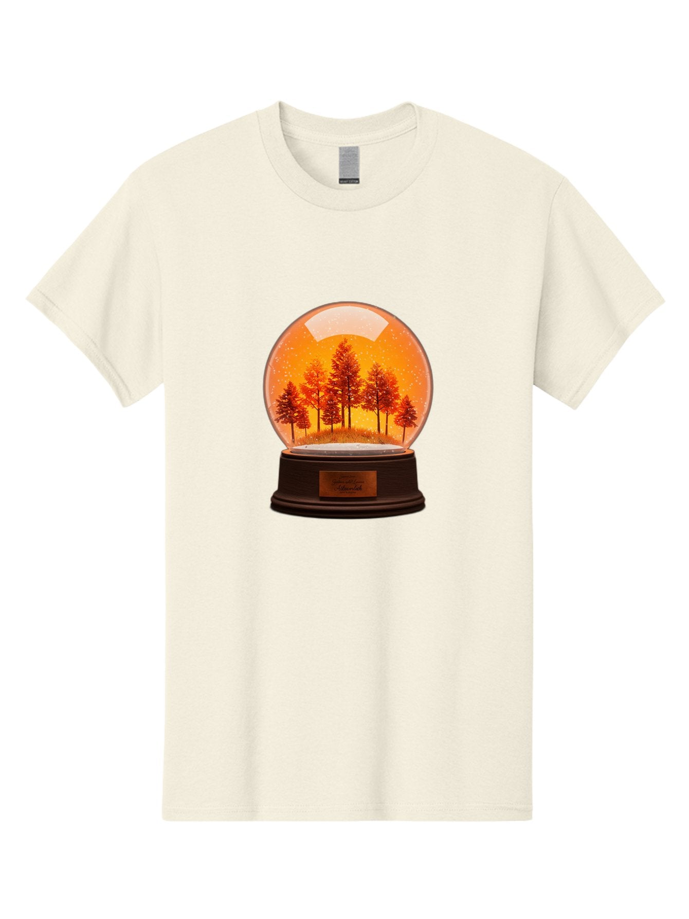 Forest-Snow-Globe Men'S Graphic Tee, 100% Cotton, Comfortable Casual Summer Wear, Machine Washable, Vintage Camera, Old Camera, Antique Camera, Black Camera, Classic Photography, Photography Equipment, Nostalgic Device, Film Camera, Camera Art Baf101 5