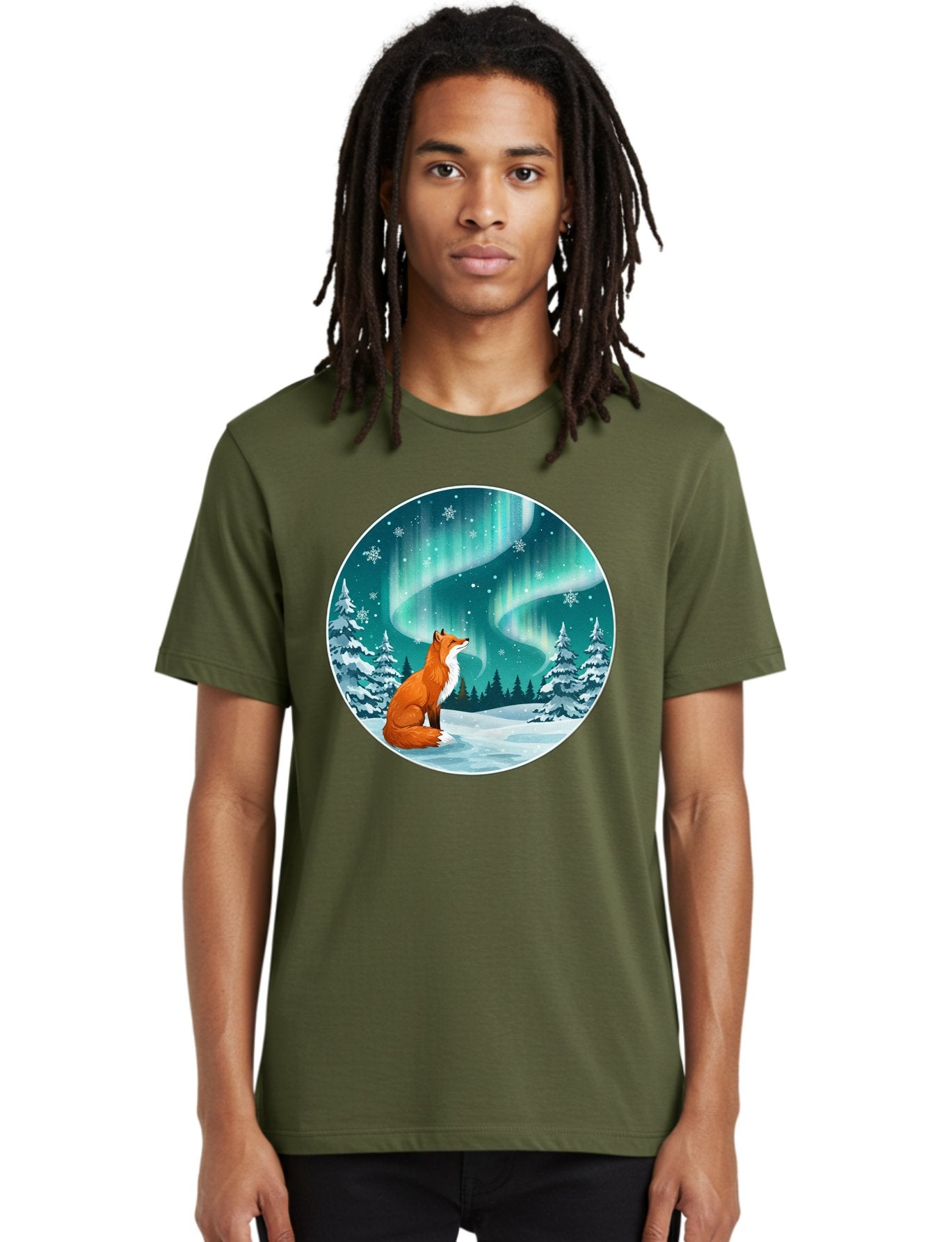 Fox-And-Northern-Lights Men'S Graphic Tee, 100% Cotton, Comfortable Casual Summer Wear, Machine Washable, Vintage Camera, Old Camera, Antique Camera, Black Camera, Classic Photography, Photography Equipment, Nostalgic Device, Film Camera, Baf105 26