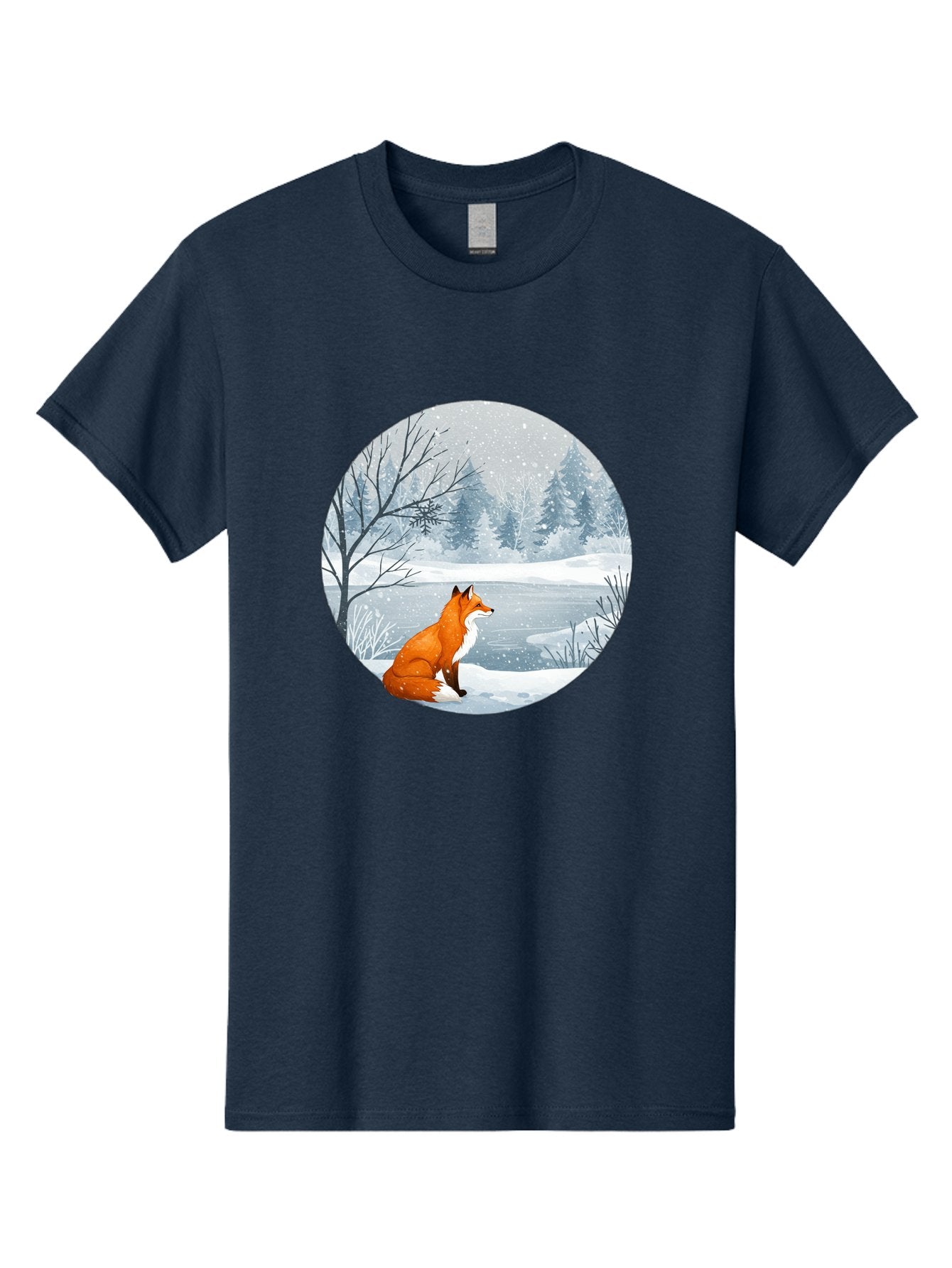 Fox-In-Winter-Landscape Men'S Graphic Tee, 100% Cotton, Comfortable Casual Summer Wear, Machine Washable, Vintage Camera, Old Camera, Antique Camera, Black Camera, Classic Photography, Photography Equipment, Nostalgic Device, Film Camera, Baf109 6