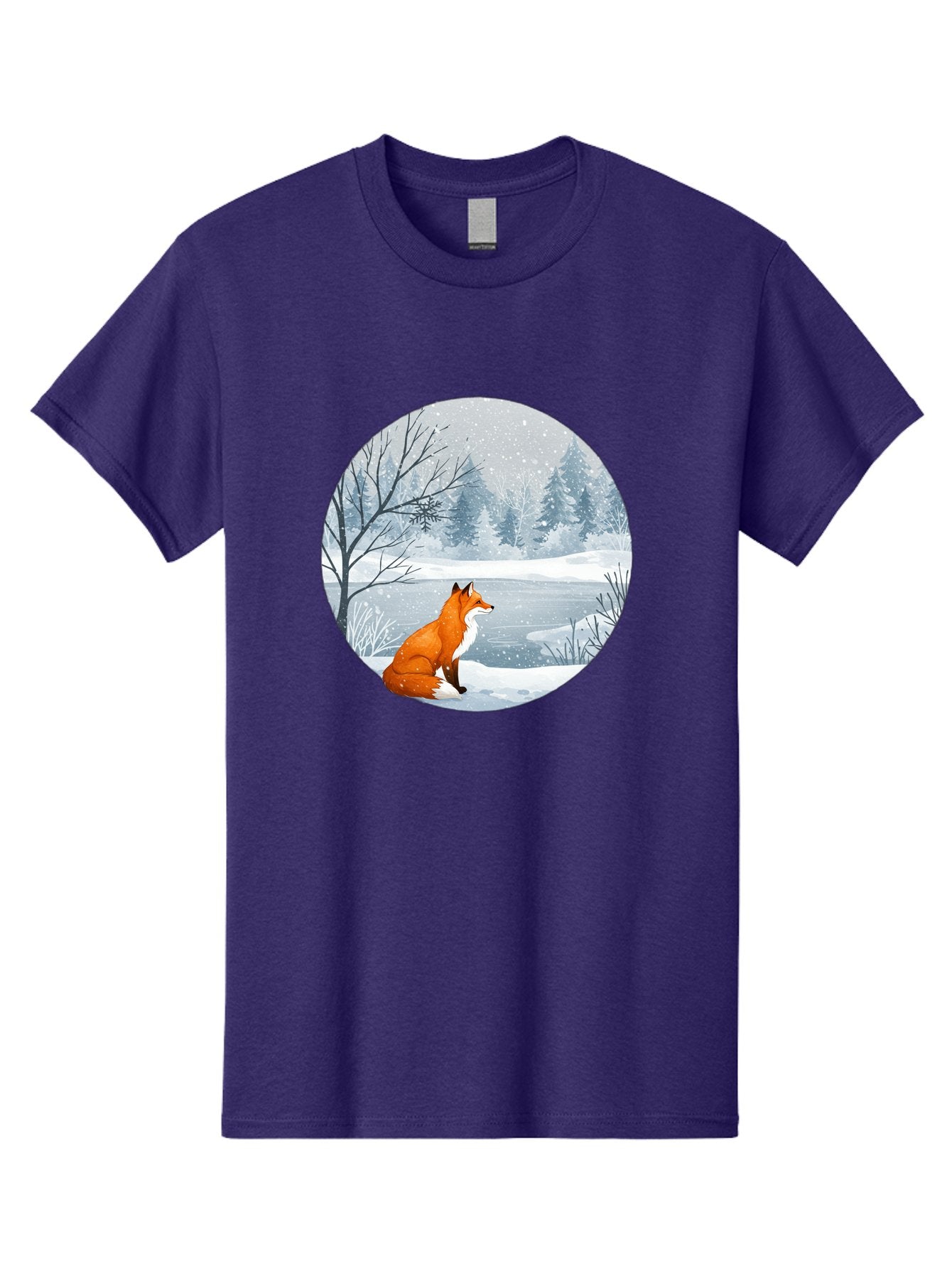 Fox-In-Winter-Landscape Men'S Graphic Tee, 100% Cotton, Comfortable Casual Summer Wear, Machine Washable, Vintage Camera, Old Camera, Antique Camera, Black Camera, Classic Photography, Photography Equipment, Nostalgic Device, Film Camera, Baf109 9