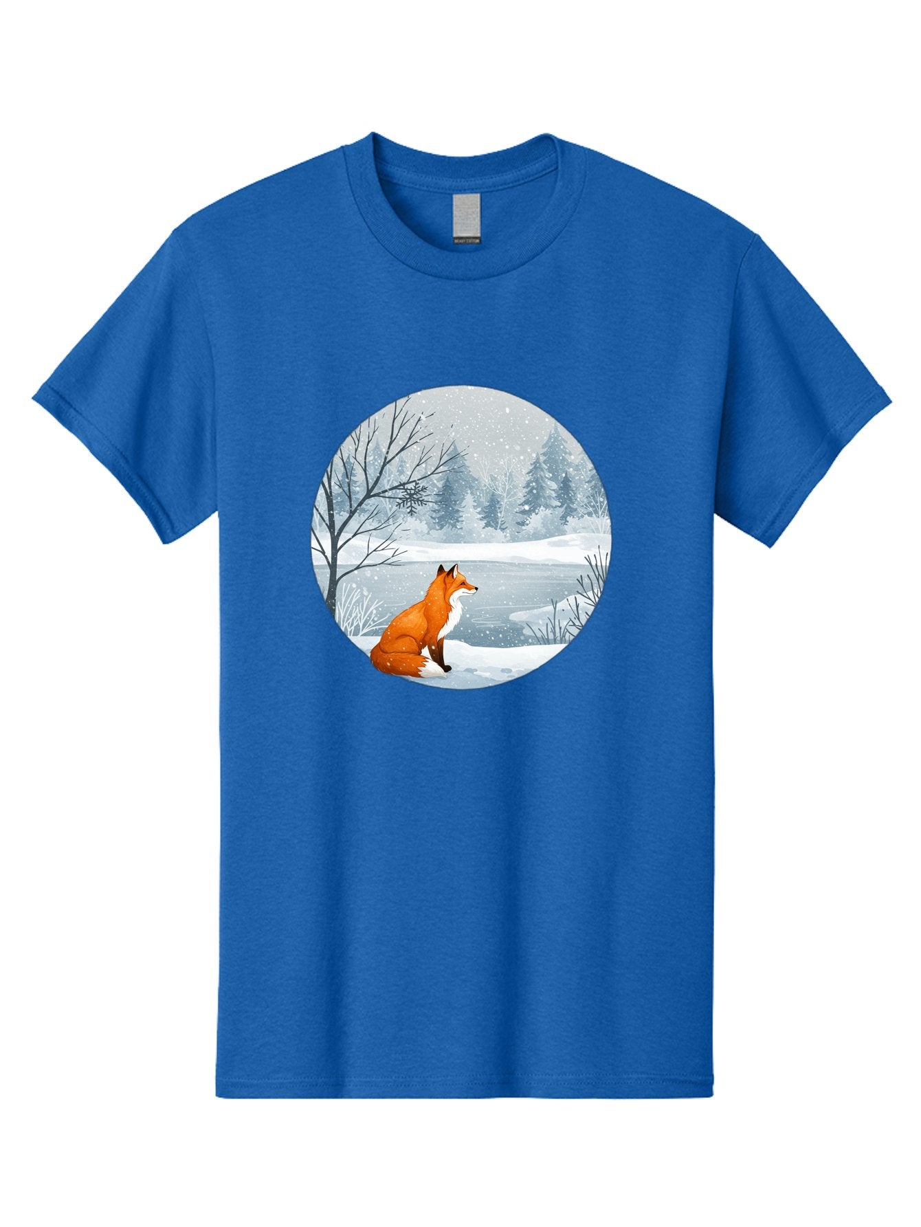 Fox-In-Winter-Landscape Men'S Graphic Tee, 100% Cotton, Comfortable Casual Summer Wear, Machine Washable, Vintage Camera, Old Camera, Antique Camera, Black Camera, Classic Photography, Photography Equipment, Nostalgic Device, Film Camera, Baf109 13