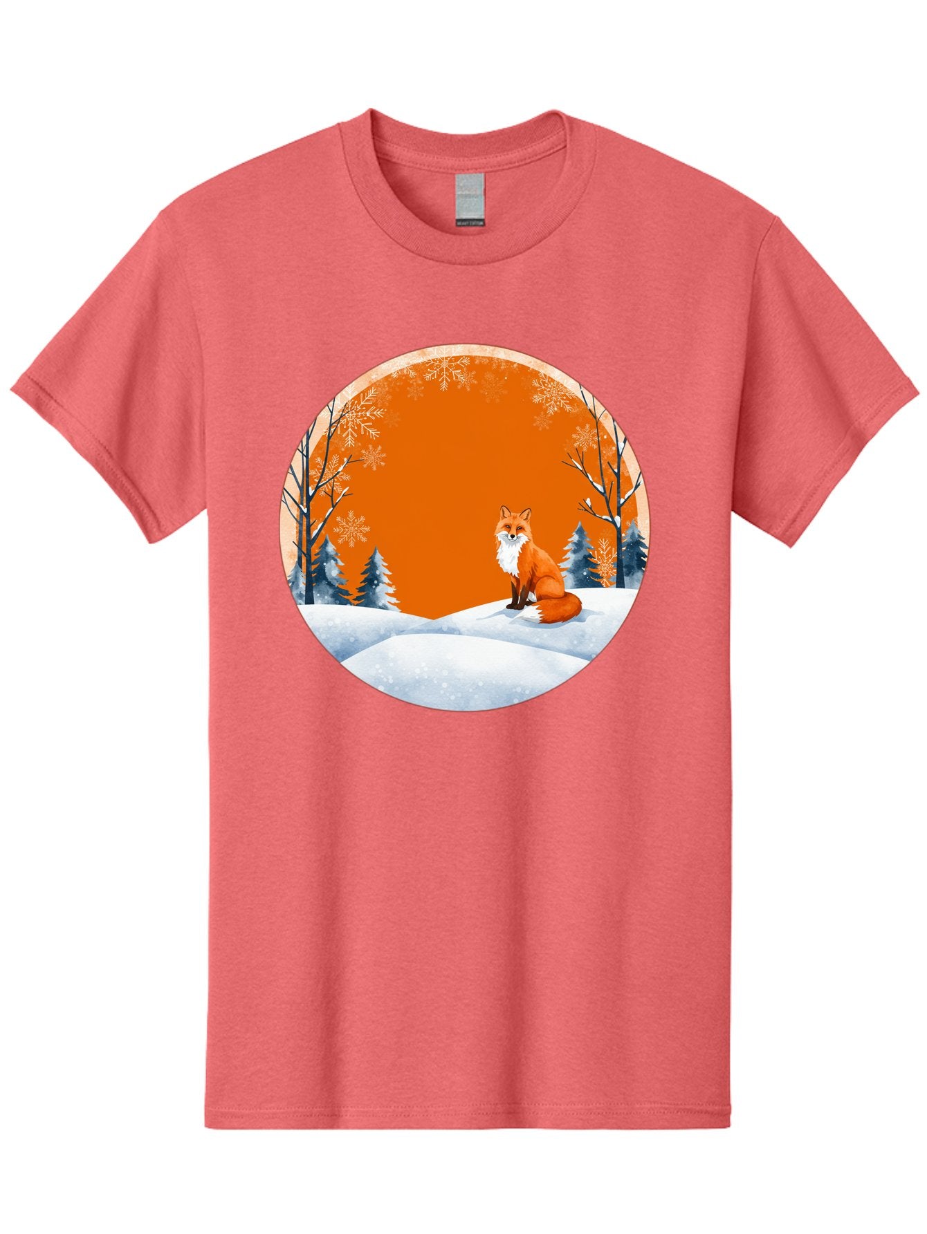 Fox-In-Winter-Scene Men'S Graphic Tee, 100% Cotton, Comfortable Casual Summer Wear, Machine Washable, Vintage Camera, Old Camera, Antique Camera, Black Camera, Classic Photography, Photography Equipment, Nostalgic Device, Film Camera, Baf111 11