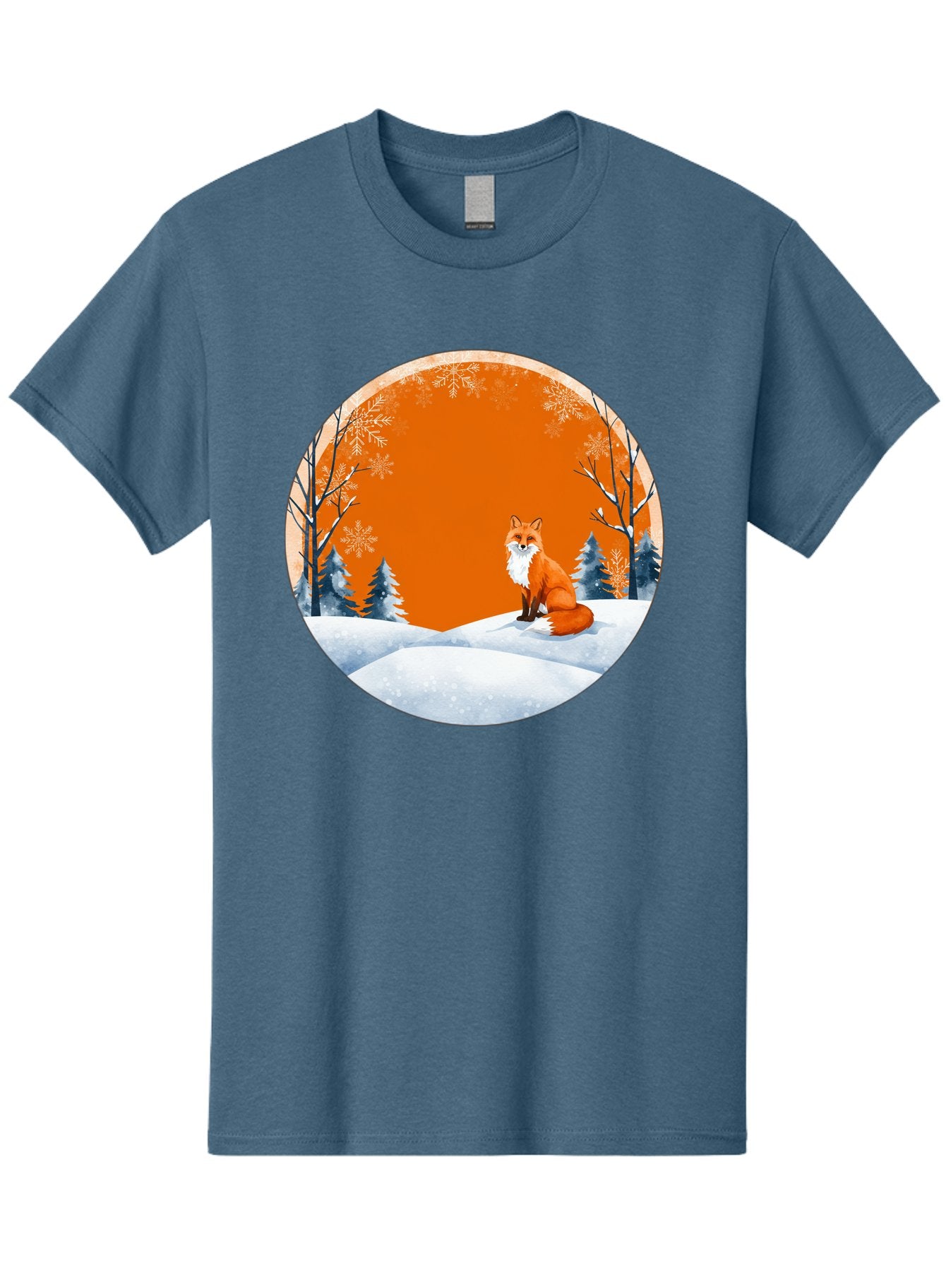 Fox-In-Winter-Scene Men'S Graphic Tee, 100% Cotton, Comfortable Casual Summer Wear, Machine Washable, Vintage Camera, Old Camera, Antique Camera, Black Camera, Classic Photography, Photography Equipment, Nostalgic Device, Film Camera, Baf111 10