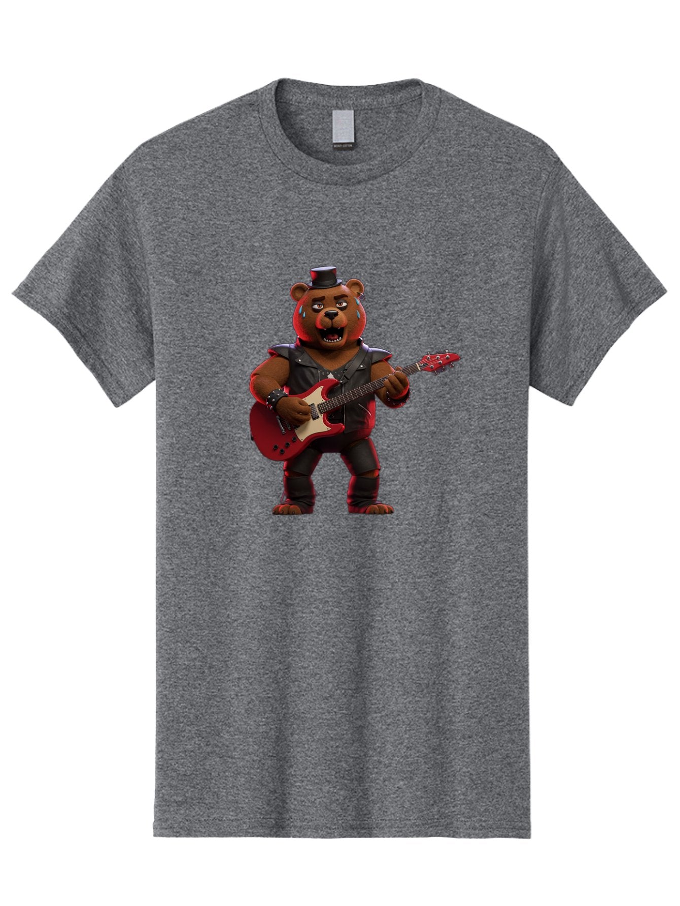 Freddy-Fazbear-4 Men'S Graphic Tee, 100% Cotton, Comfortable Casual Summer Wear, Machine Washable, Vintage Camera, Old Camera, Antique Camera, Black Camera, Classic Photography, Photography Equipment, Nostalgic Device, Film Camera, Camera Art Baf117