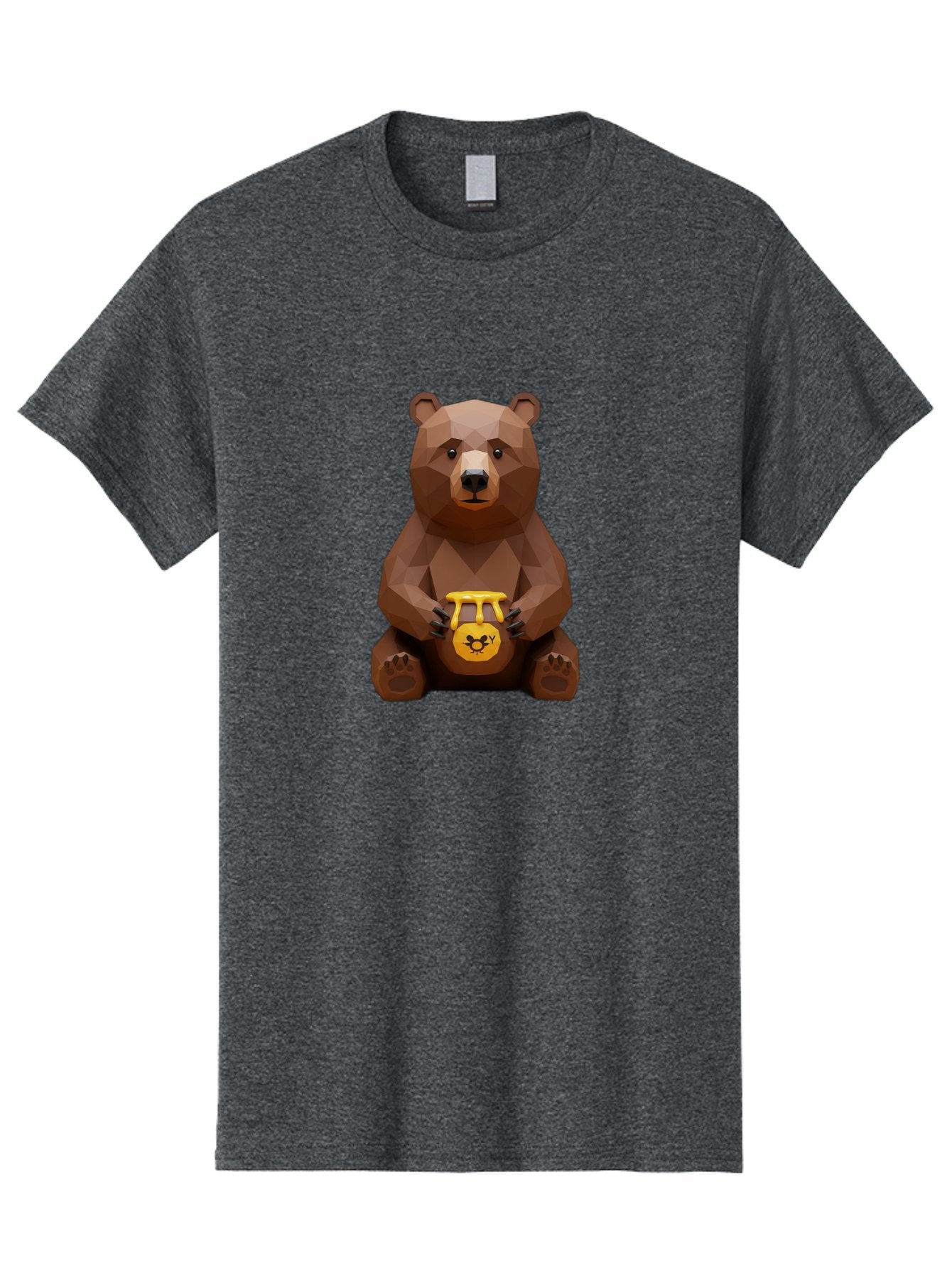 Geometric-Bear-1 Men'S Graphic Tee, 100% Cotton, Comfortable Casual Summer Wear, Machine Washable, Vintage Camera, Old Camera, Antique Camera, Black Camera, Classic Photography, Photography Equipment, Nostalgic Device, Film Camera, Camera Art Baf123 5