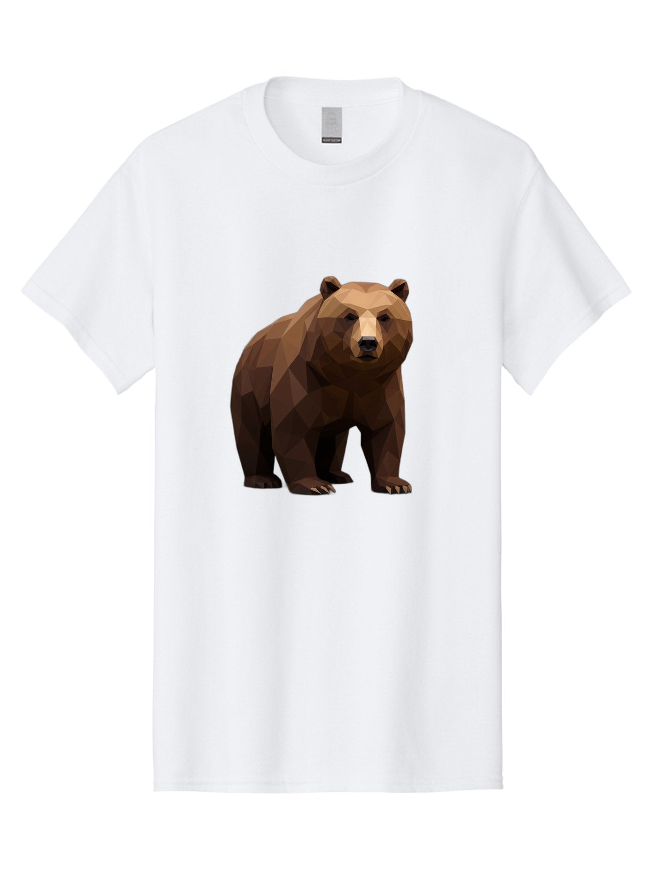 Geometric-Bear-2 Men'S Graphic Tee, 100% Cotton, Comfortable Casual Summer Wear, Machine Washable, Vintage Camera, Old Camera, Antique Camera, Black Camera, Classic Photography, Photography Equipment, Nostalgic Device, Film Camera, Camera Art Baf124 11